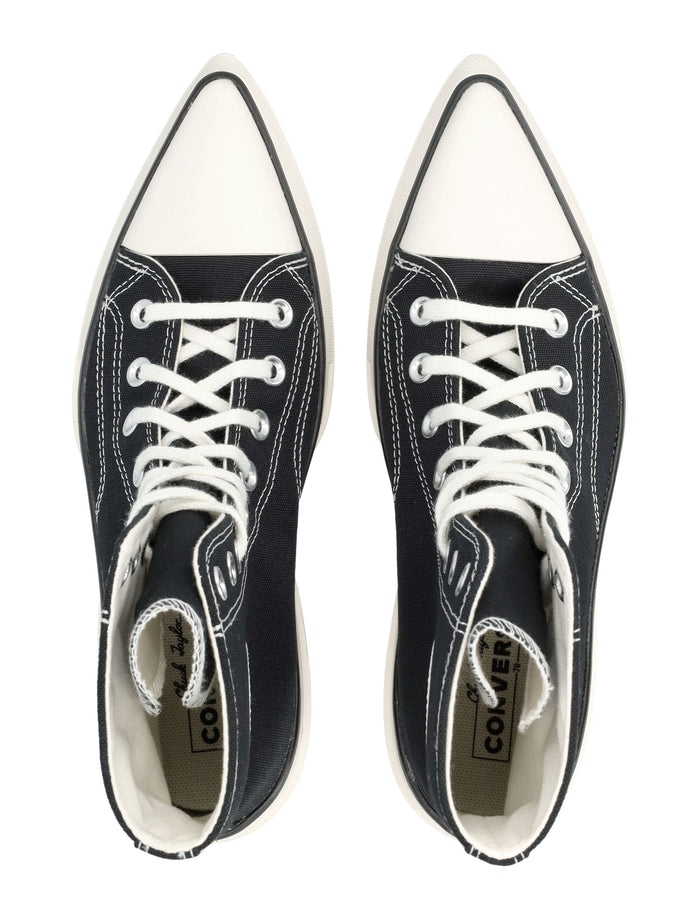 Converse Chuck 70 De Luxe womans shoes Black Textile Sole Sneaker
