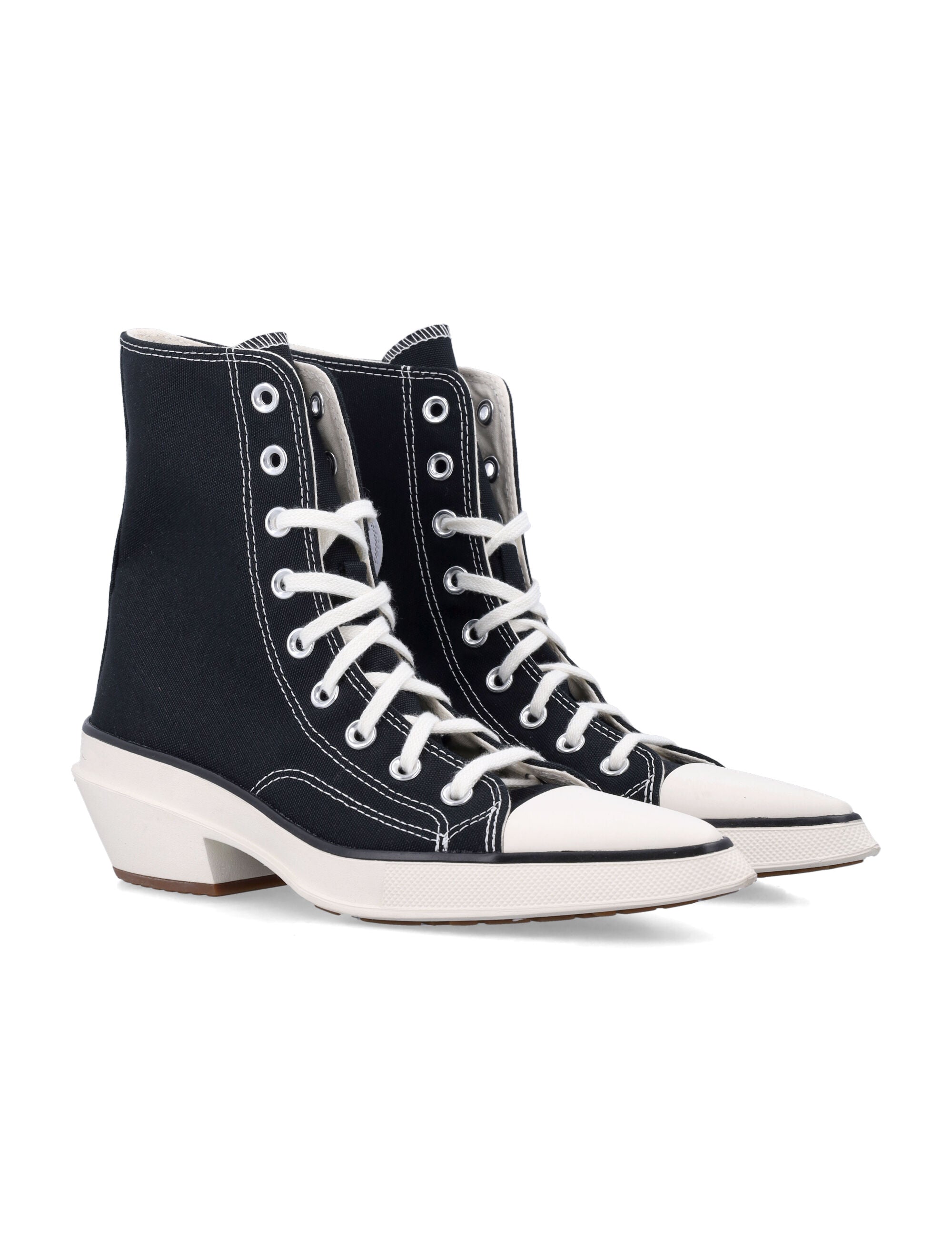 Converse Chuck 70 De Luxe womans shoes Black Textile Sole Sneaker