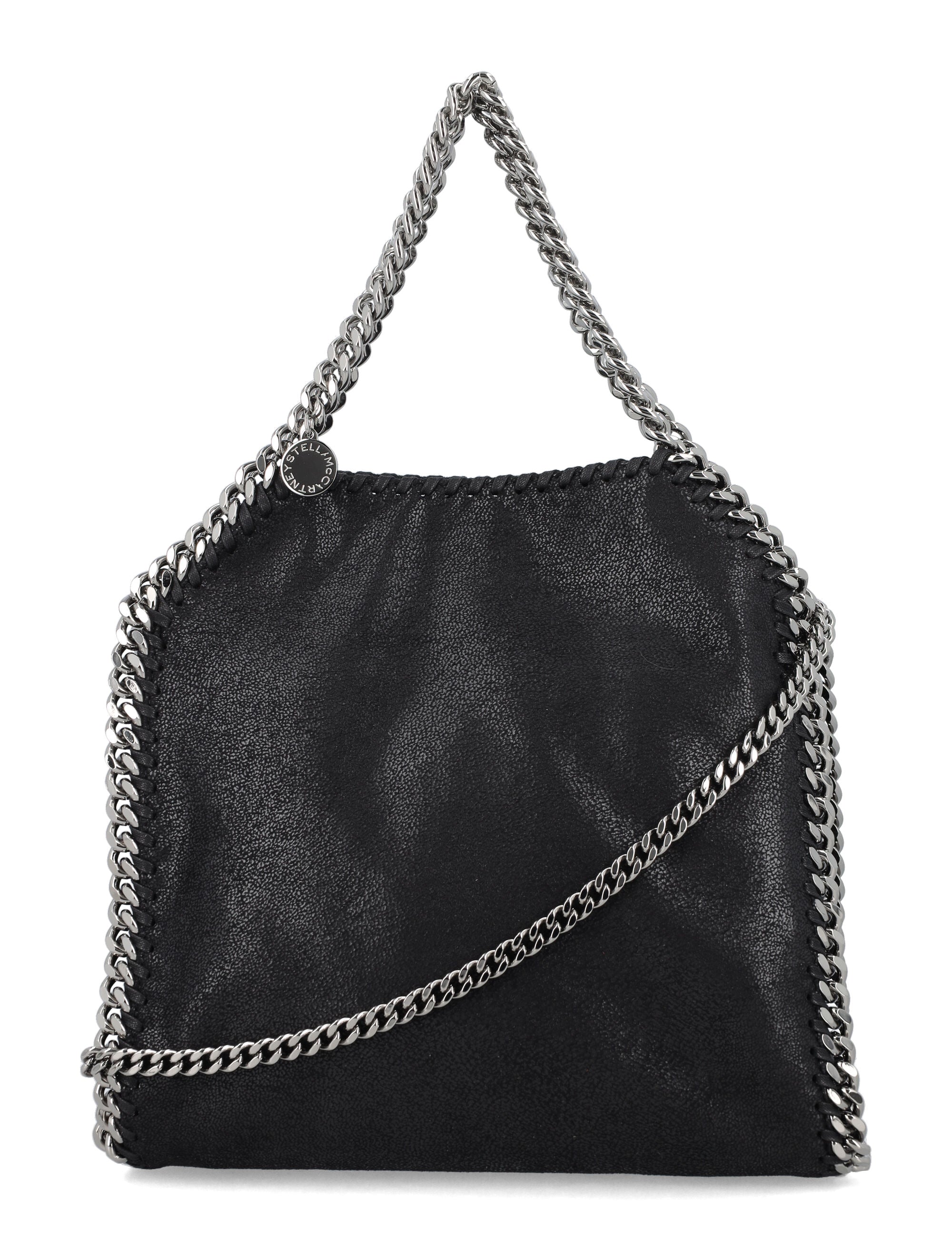 Stella Mccartney Falabella Mini Eco-Tote Black Polyester