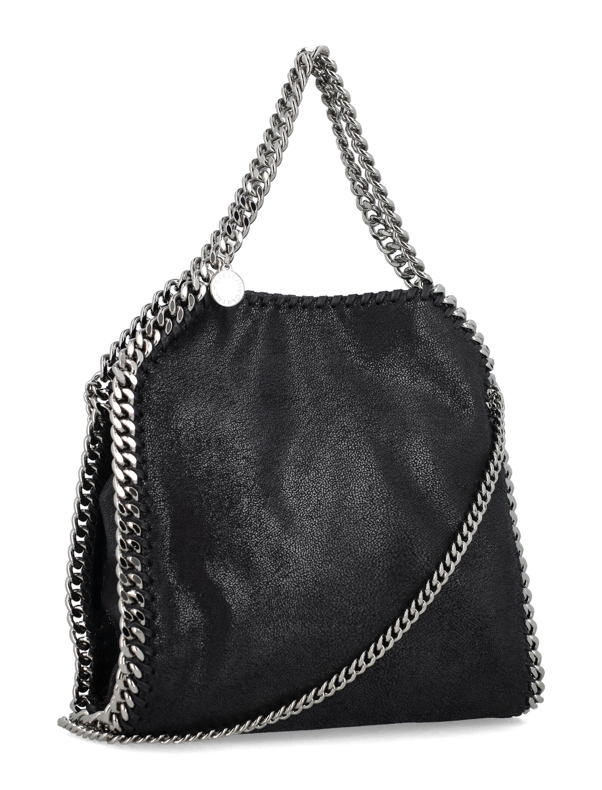 Stella Mccartney Falabella Mini Eco-Tote Black Polyester