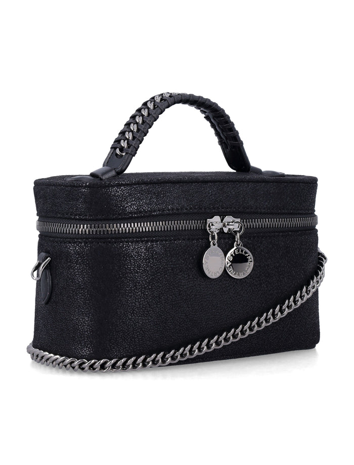Stella Mccartney Falabella Vanity Case Black Polyester
