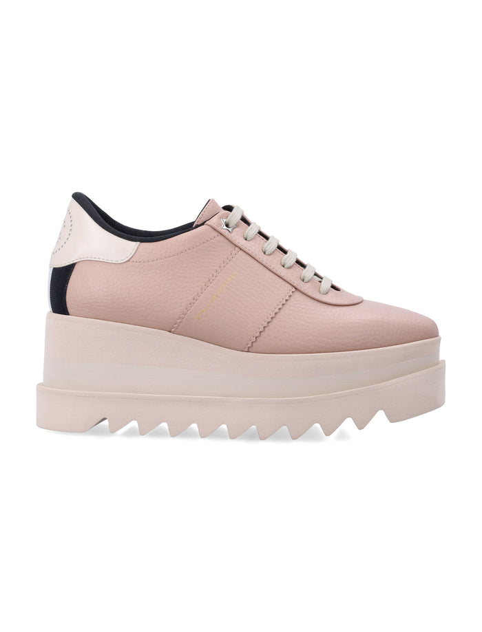 Stella Mccartney Sneak-Elyse Platform Trainers Pink Upper Sneaker