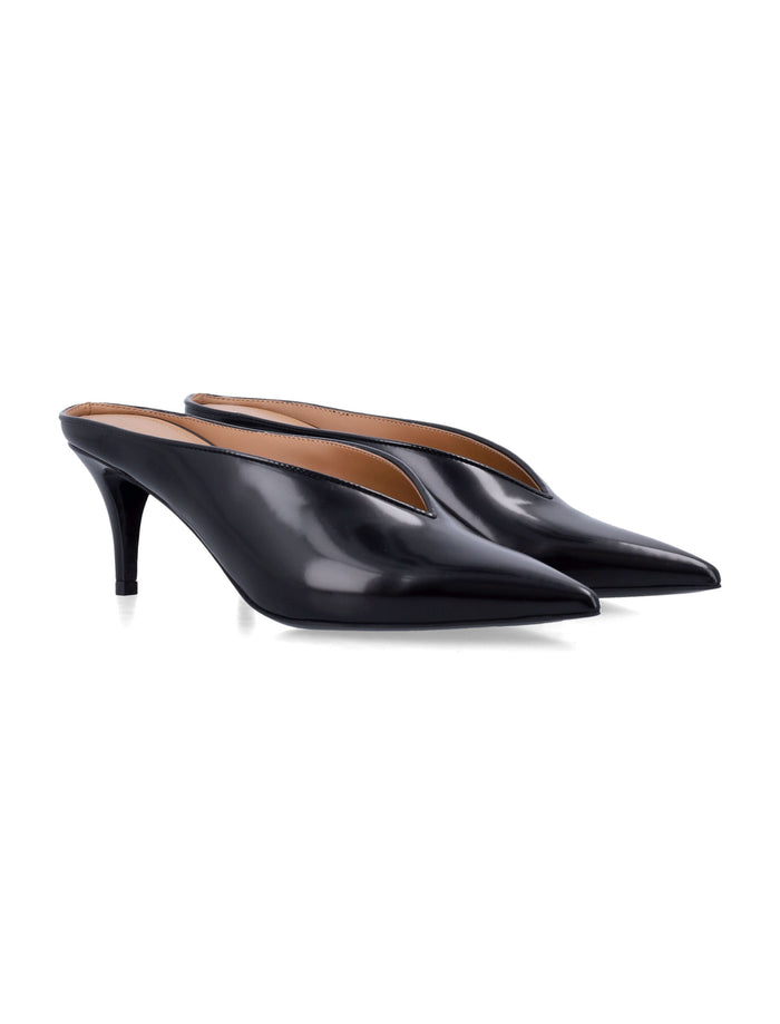 Stella Mccartney Heeled Mules Black Upper
