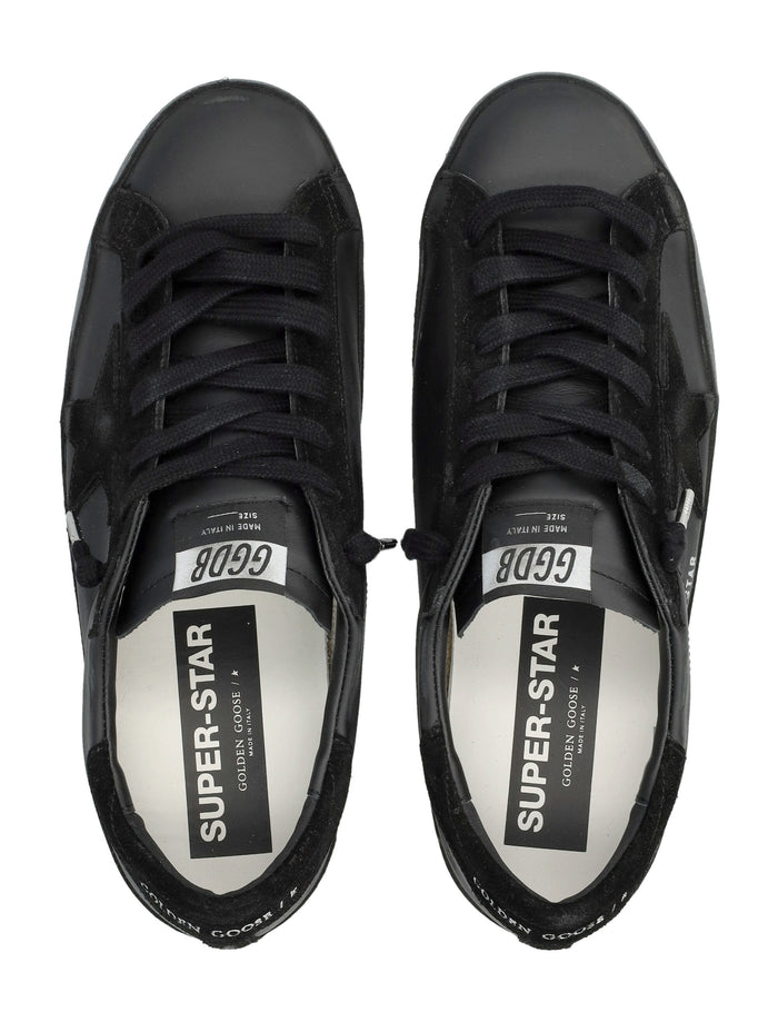 Golden Goose Super-Star Total Black Sneaker Upper