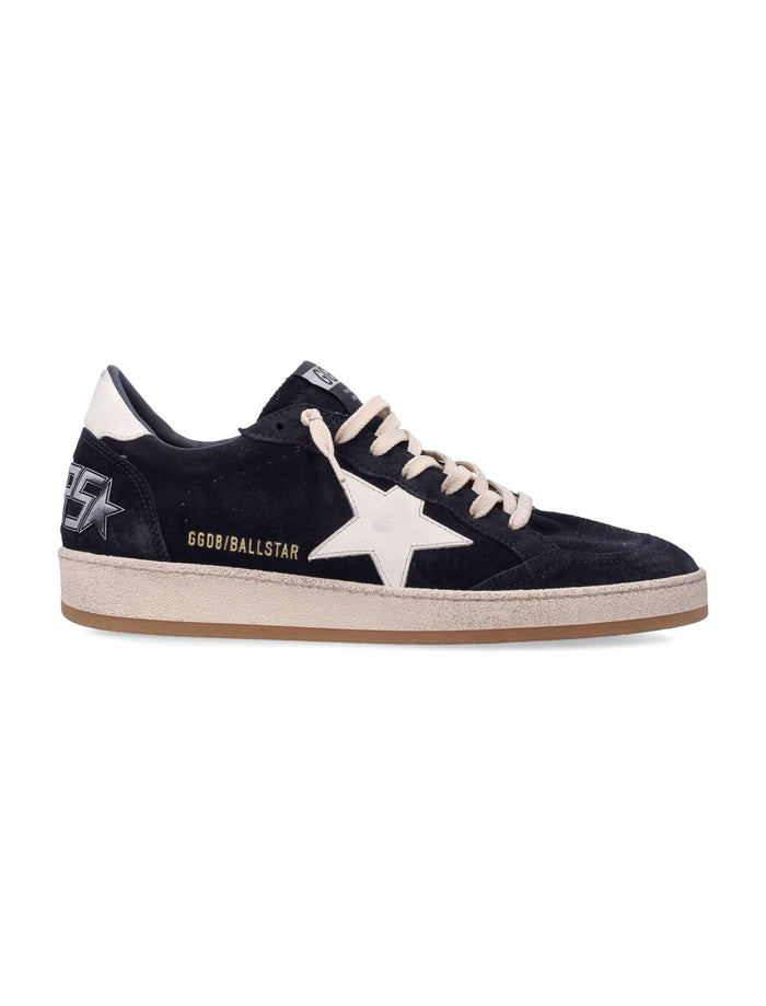 Golden Goose Ball Star Suede Sneakers Dark Blue/white Upper