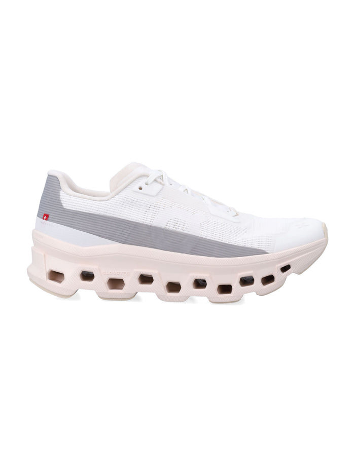 On Cloudmonster Void womans sneakers ivory Seashell Upper