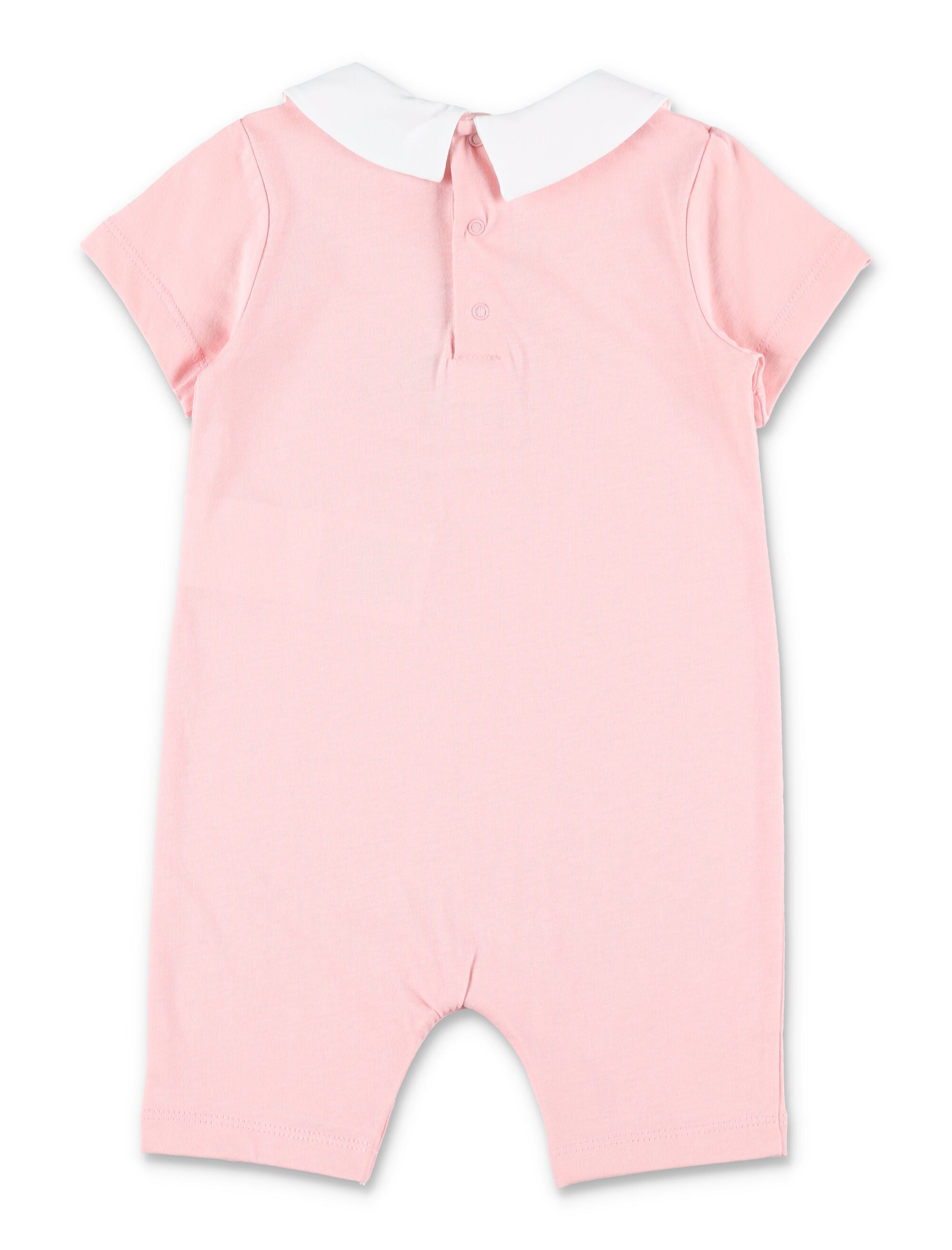 Moschino Kids Teddy romper Sugar Rose Cotton Jumpsuit