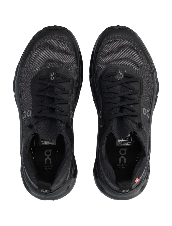 On Cloudtilt Moon womans sneakers - Black Upper