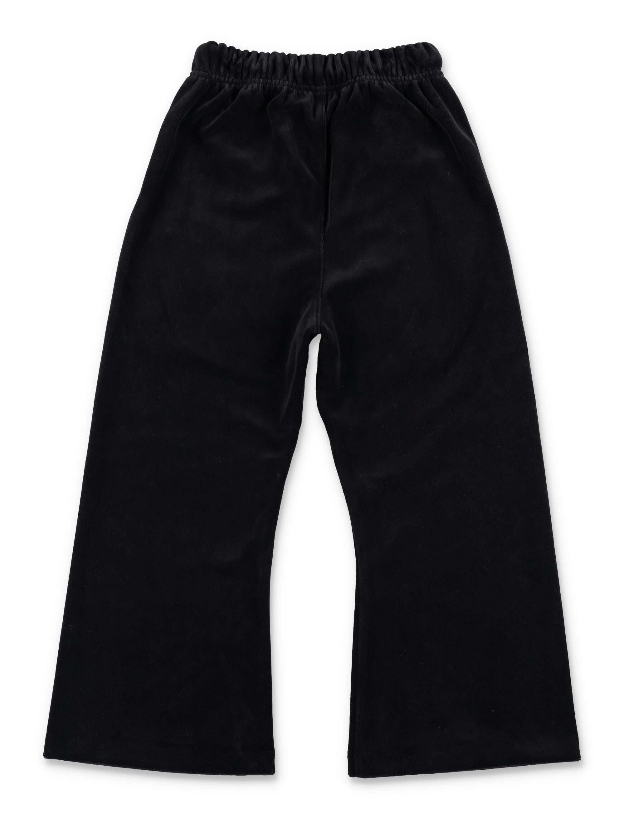 Fear of God Essentials Kids Flare Sweatpants Vintage Black Cotton Pant
