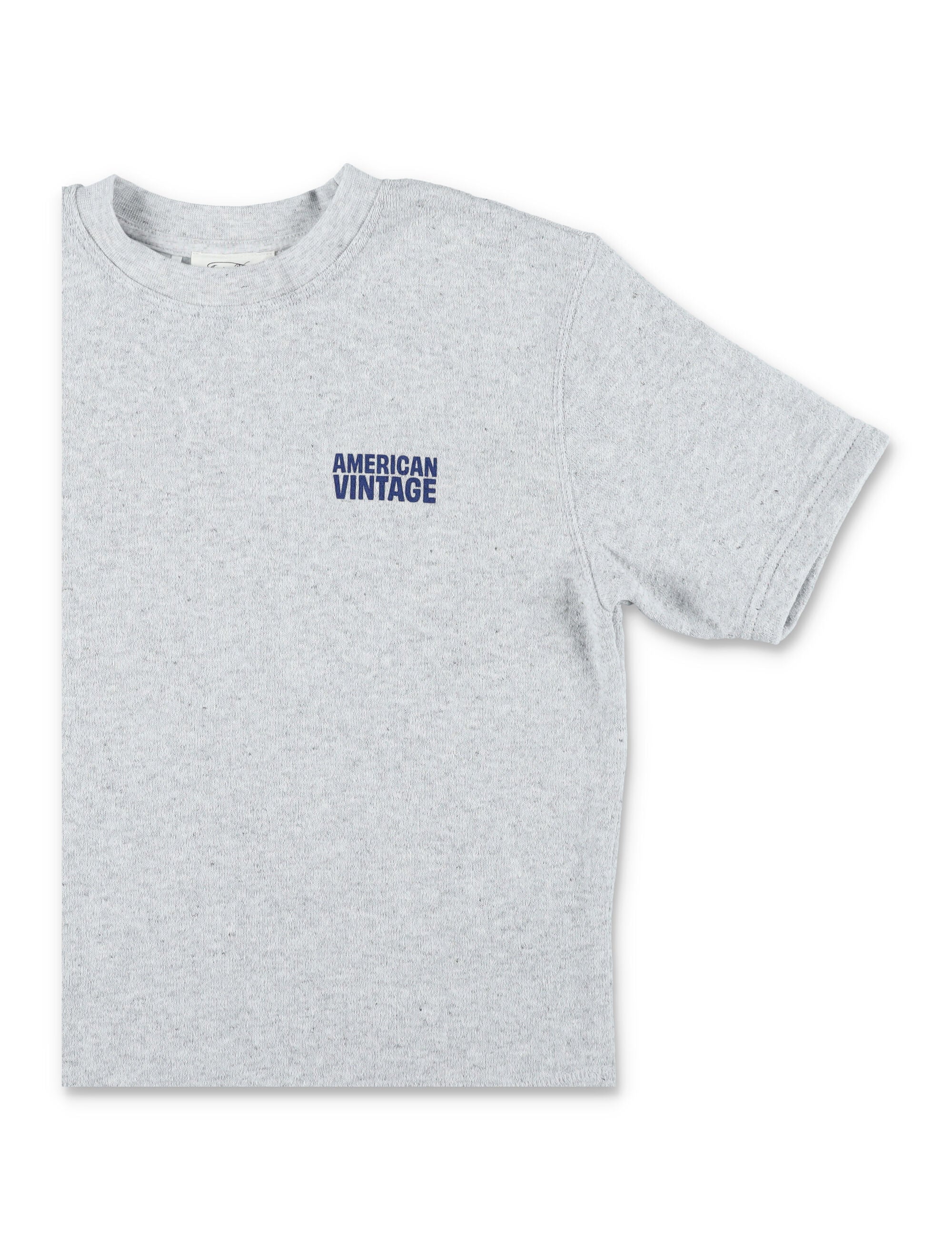 American Vintage Evona short-sleeve sweatshirt for kids Grey Polyester Tshirt