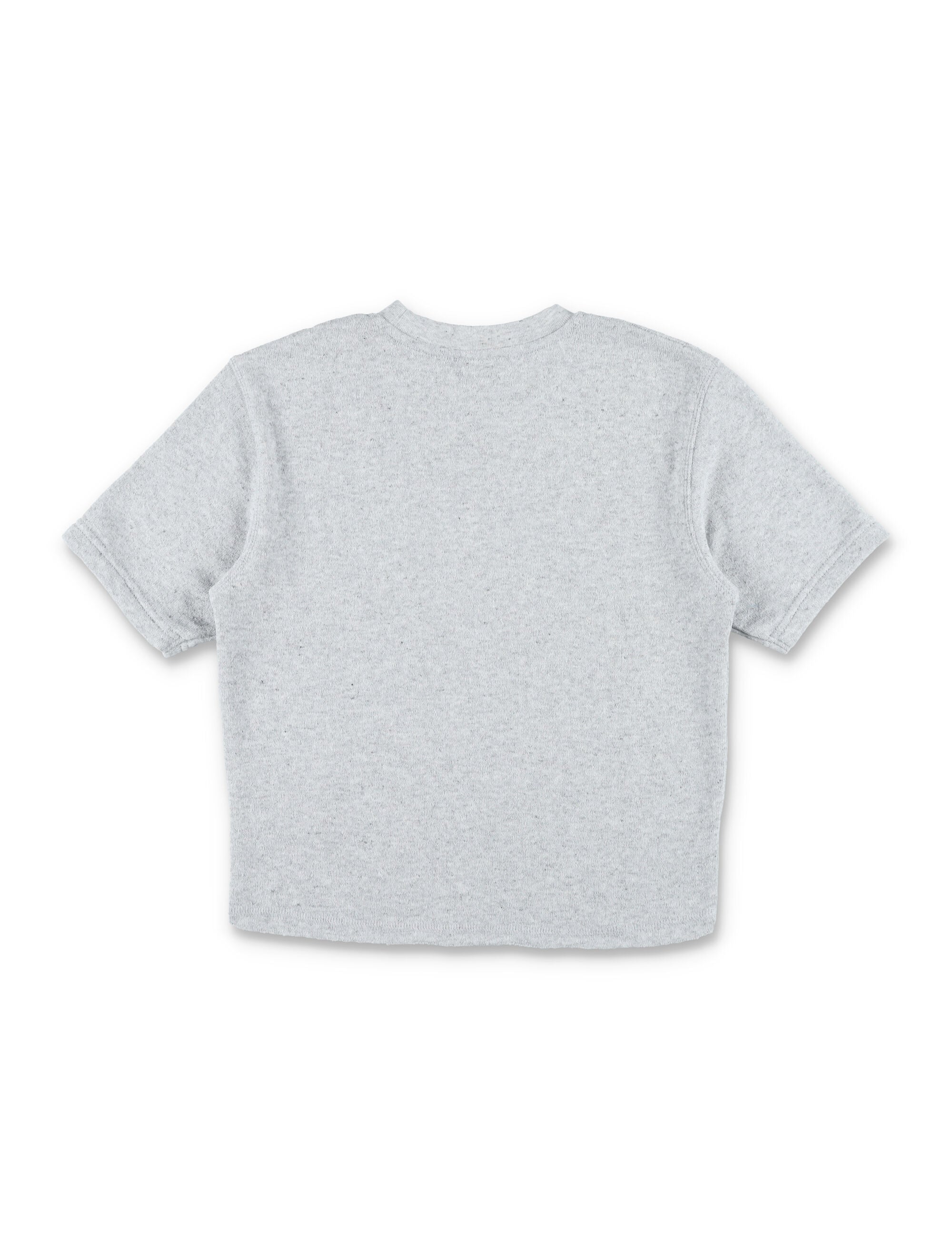 American Vintage Evona short-sleeve sweatshirt for kids Grey Polyester Tshirt