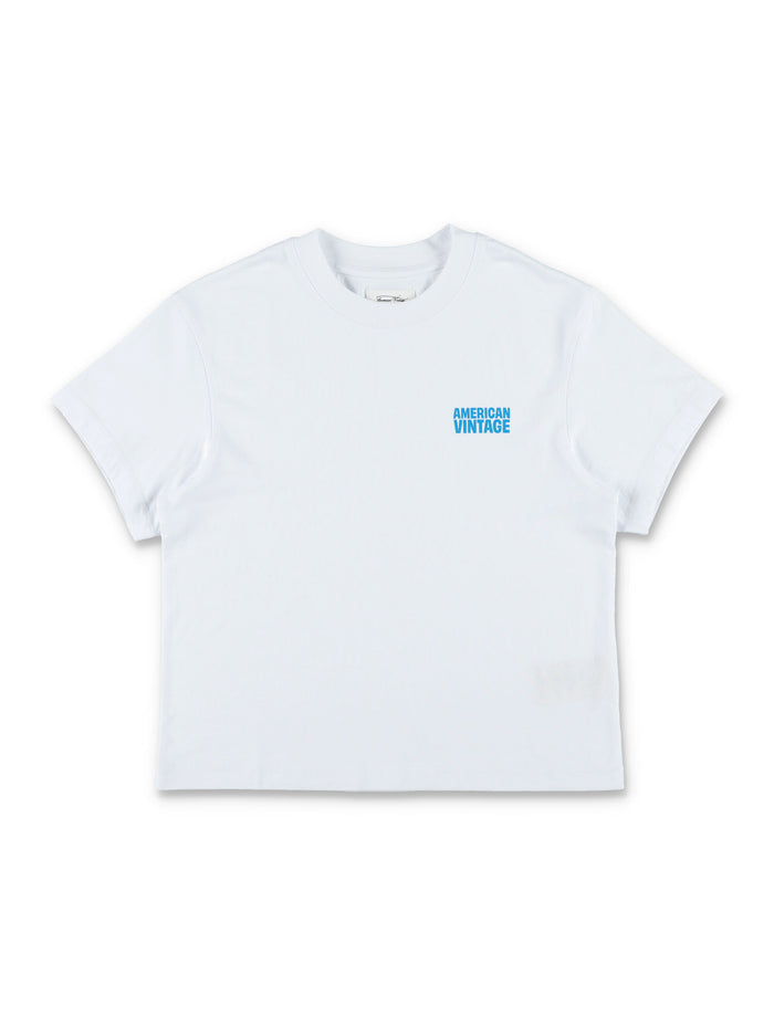 American Vintage Gixy white t-shirt for kids Cotton Tshirt