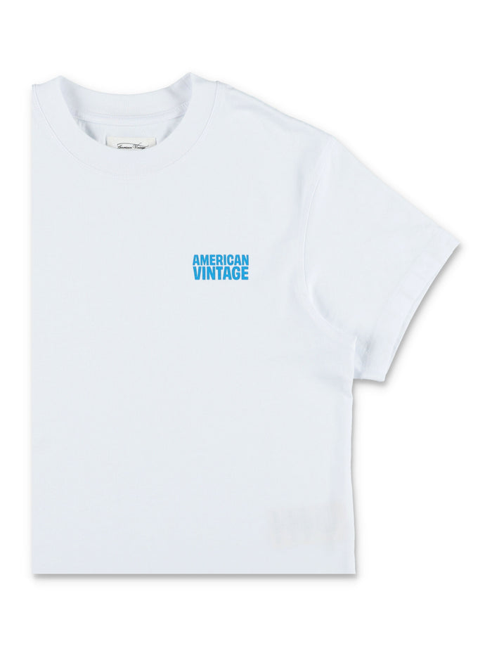 American Vintage Gixy white t-shirt for kids Cotton Tshirt