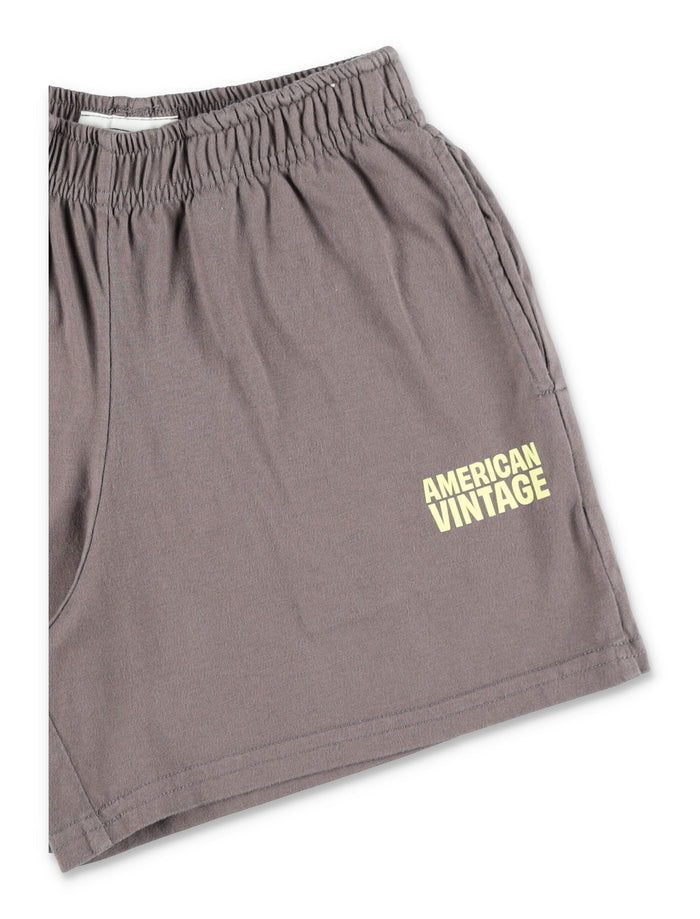 American Vintage Gixy Kids Shorts Ash Cotton