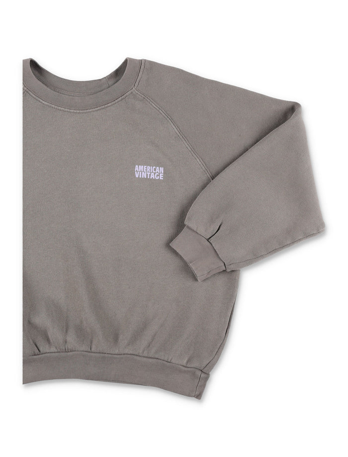 American Vintage Izubird taupe sweatshirt for kids Cotton