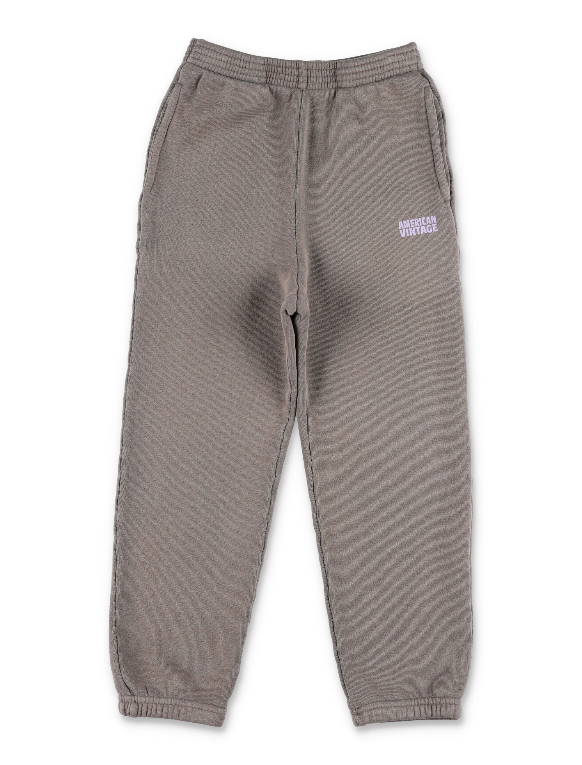 American Vintage Izubird taupe jogging pants for kids Cotton