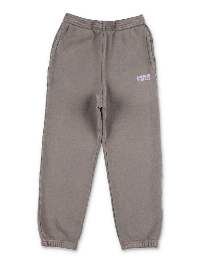 American Vintage Izubird taupe jogging pants for kids Cotton