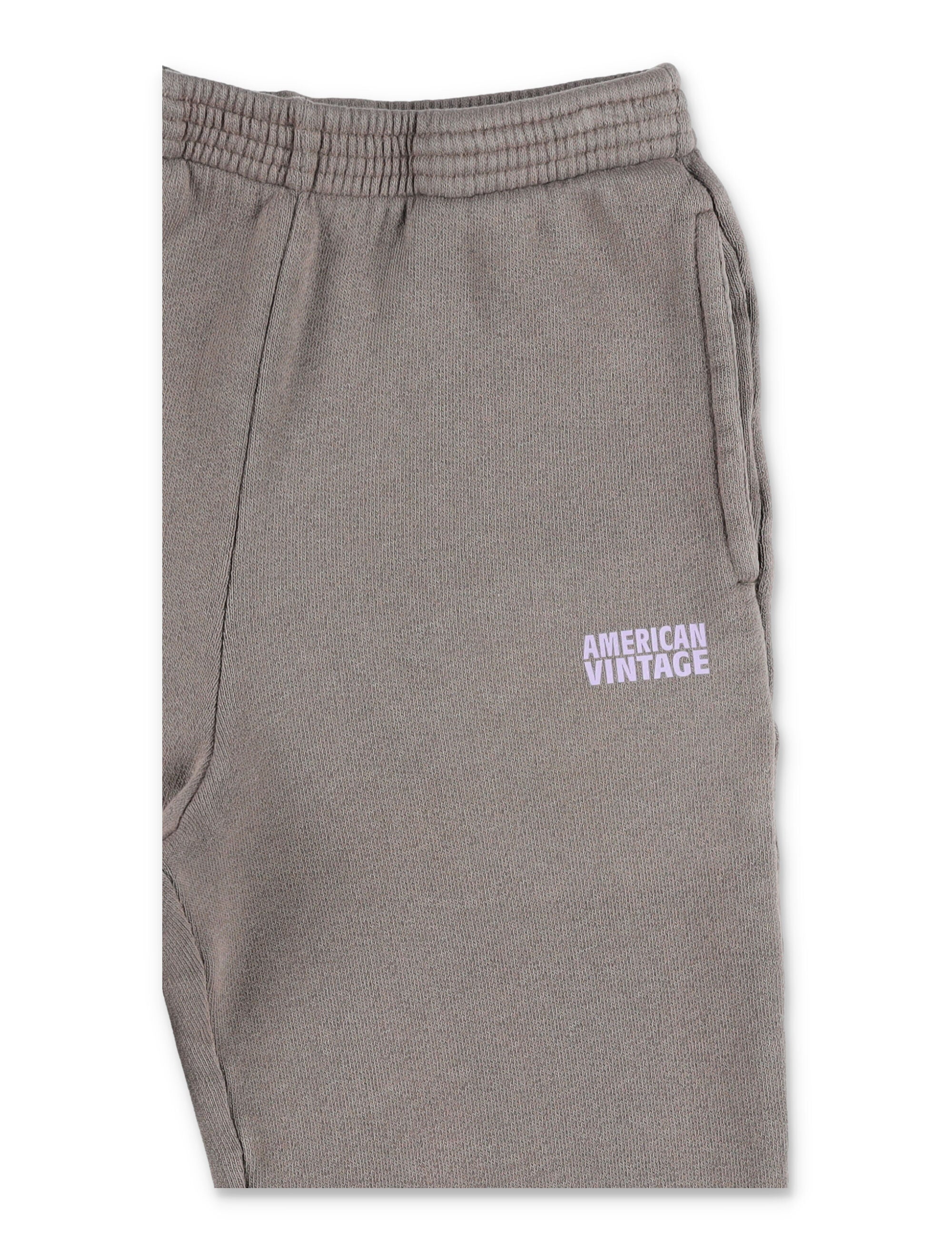 American Vintage Izubird taupe jogging pants for kids Cotton