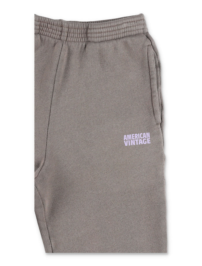 American Vintage Izubird taupe jogging pants for kids Cotton