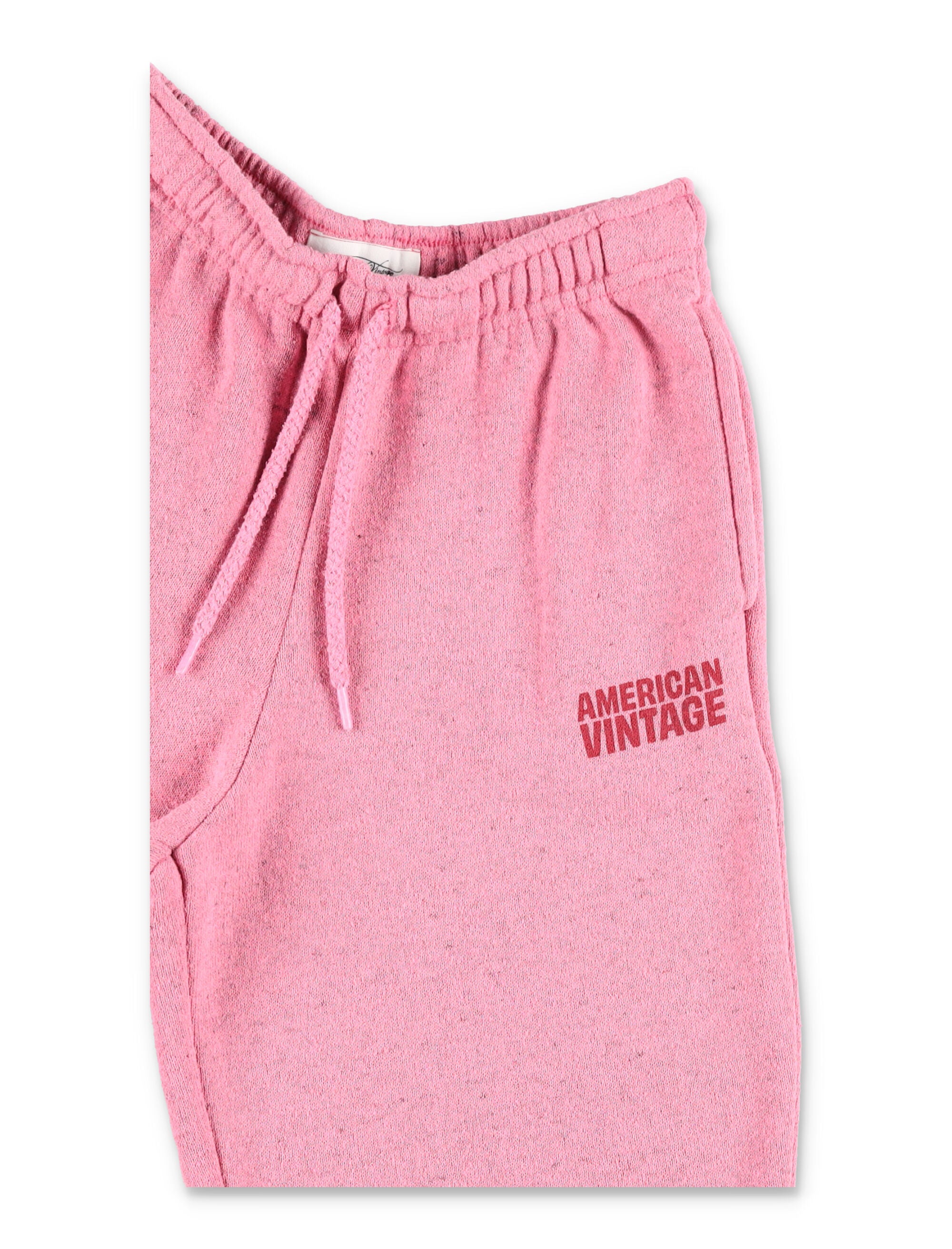 American Vintage Evona jogging pants for kids Dark Rose Polyester