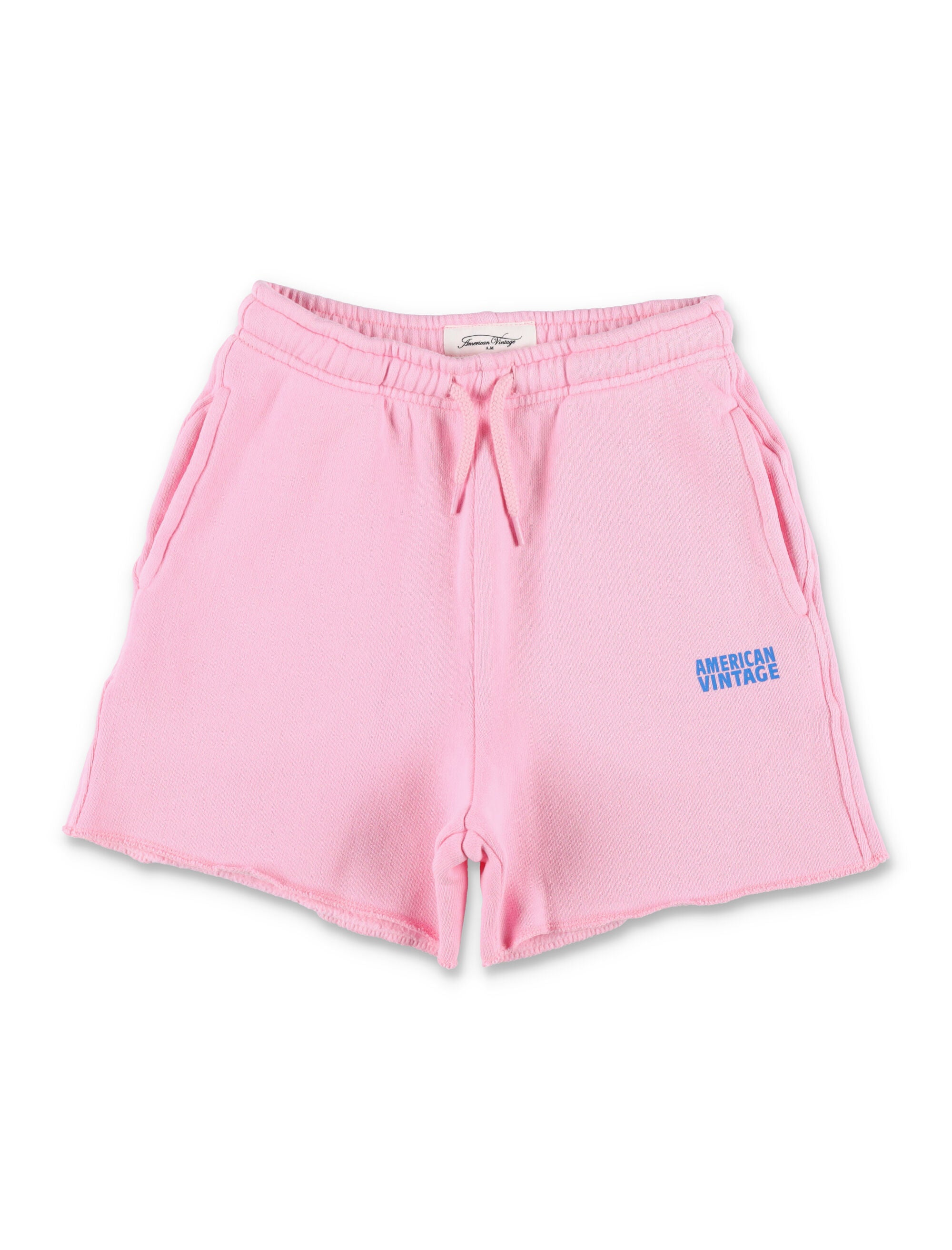 American Vintage Izubird shorts for kids Pink Cotton