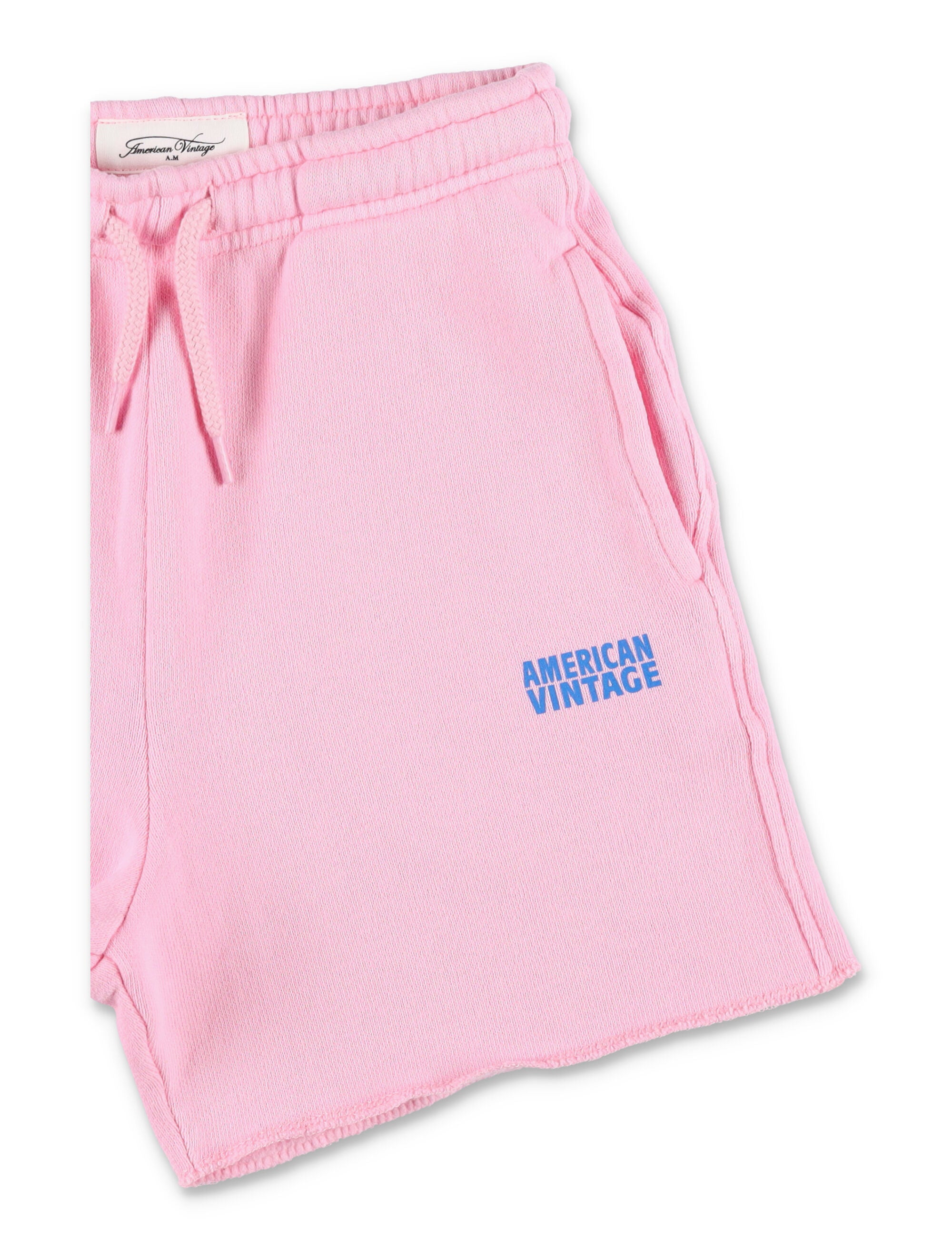 American Vintage Izubird shorts for kids Pink Cotton