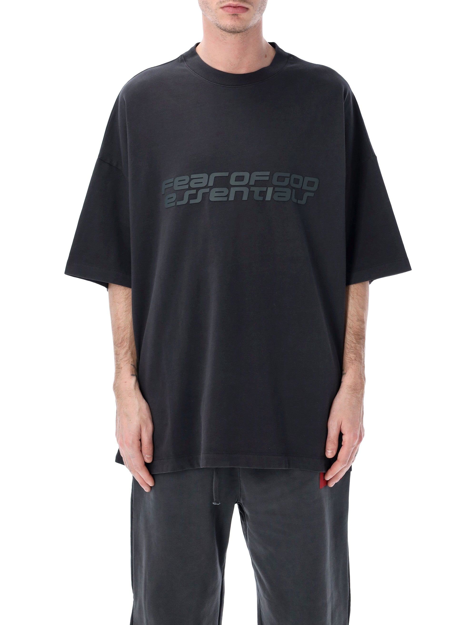 Fear of God Essentials 90s cotton Tee vintage black T-shirt