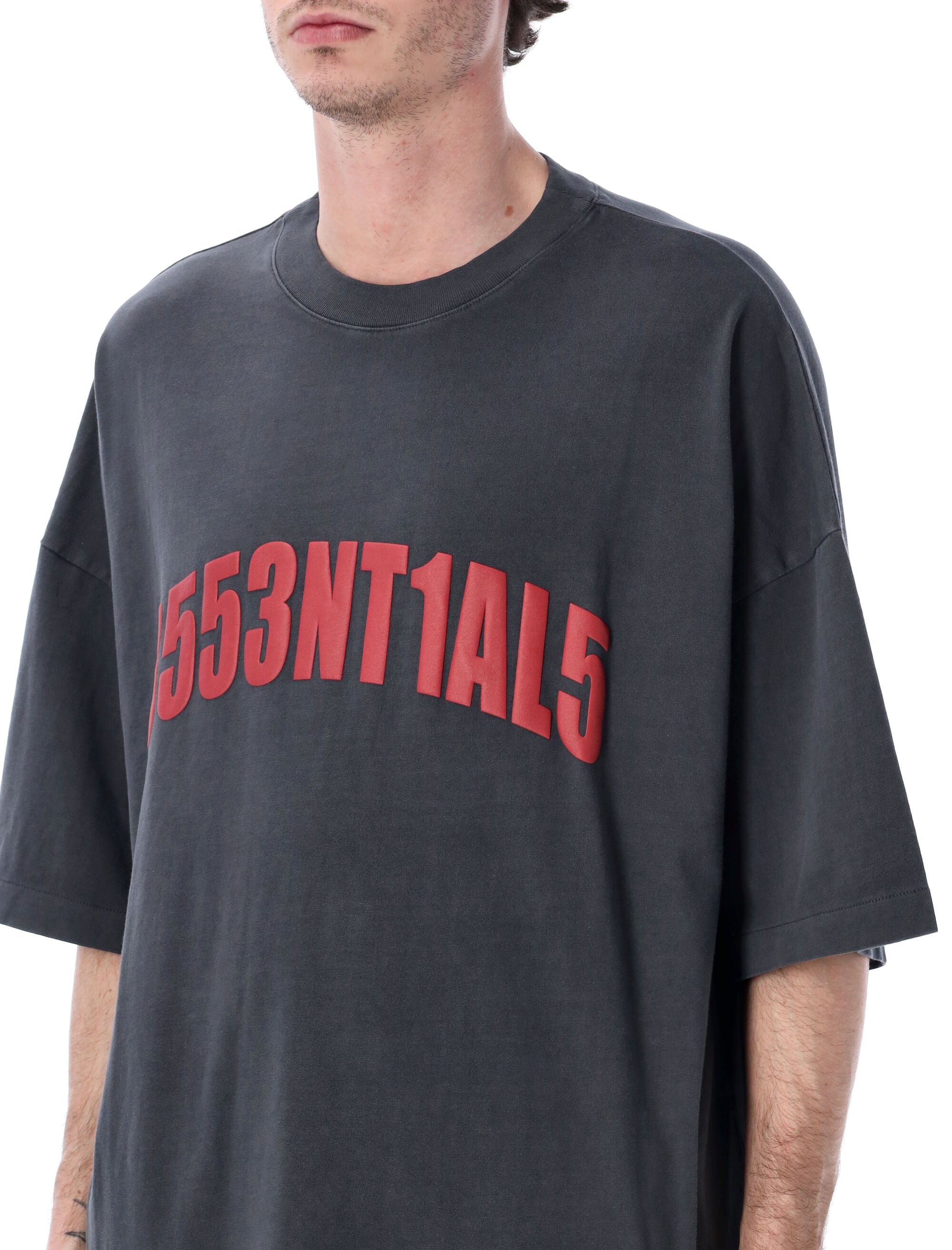 Fear Of God Essentials Chicago 90s Tee Iron Grey Cotton T-shirt
