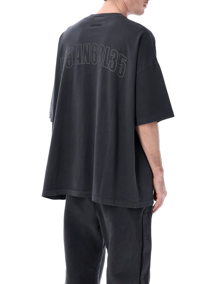 Fear of God Essentials Los Angeles Tee black Vintage Cotton T-shirt