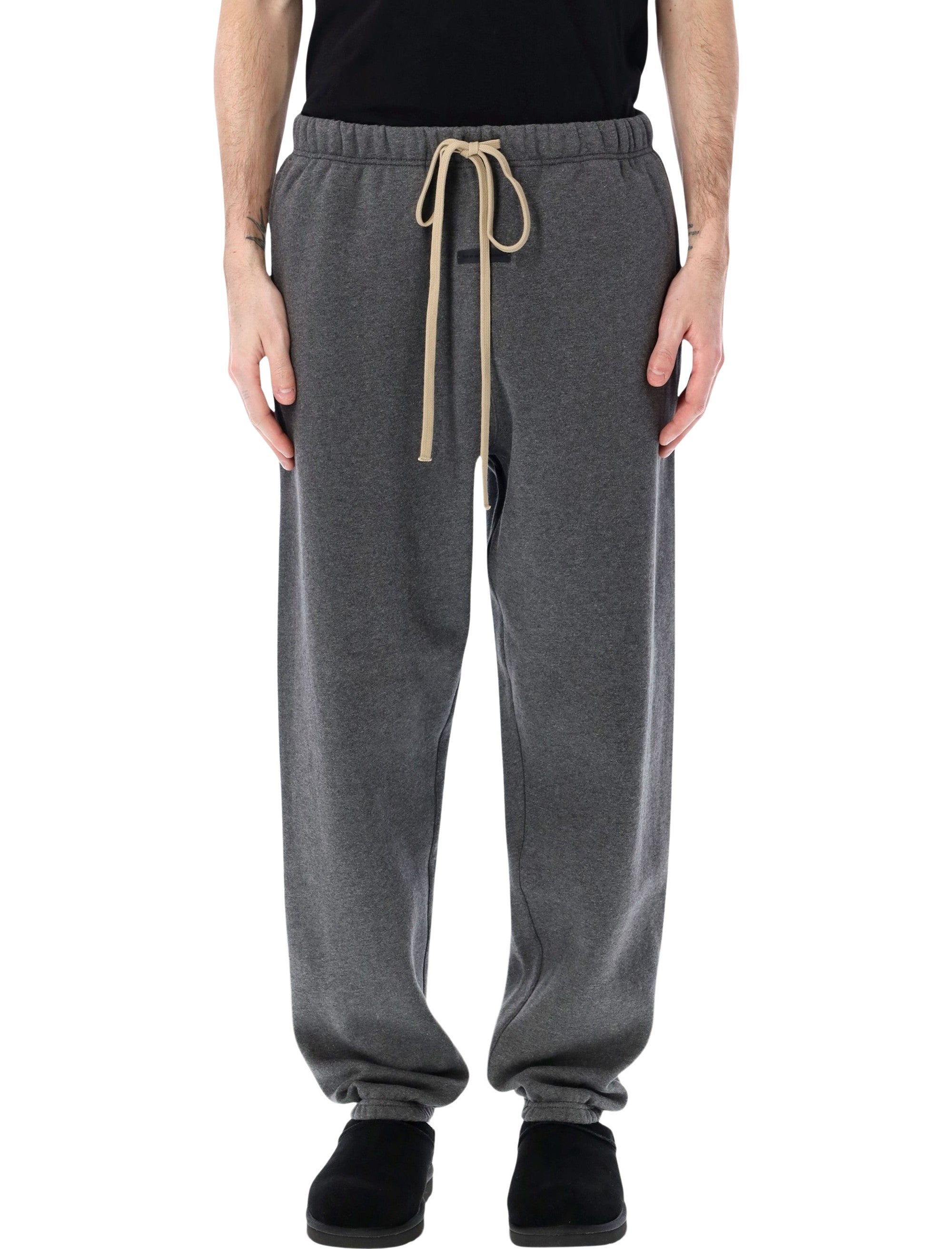Fear of God Essentials classic sweatpants grey Charcoal Heather Cotton