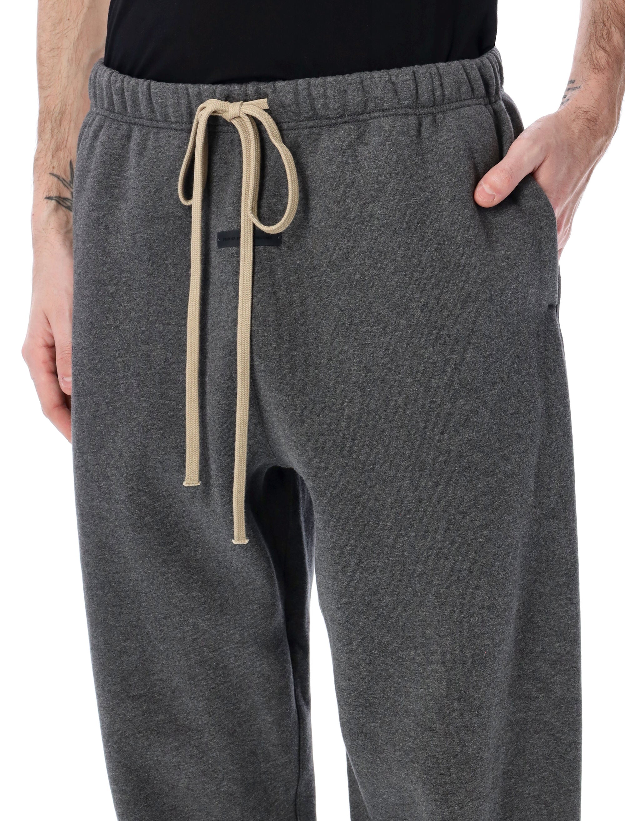Fear of God Essentials classic sweatpants grey Charcoal Heather Cotton