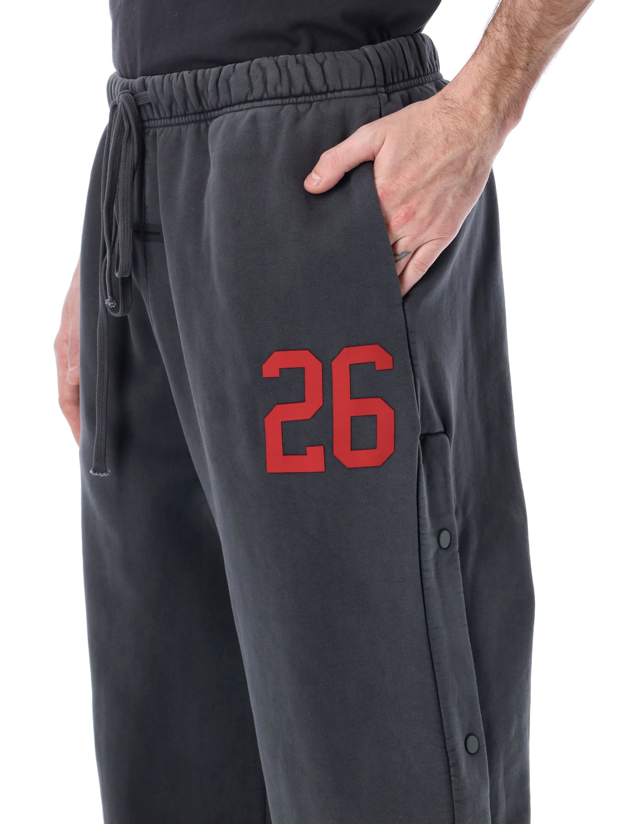 Tearaway sweatpants Fear of God Essentials Iron Grey Cotton