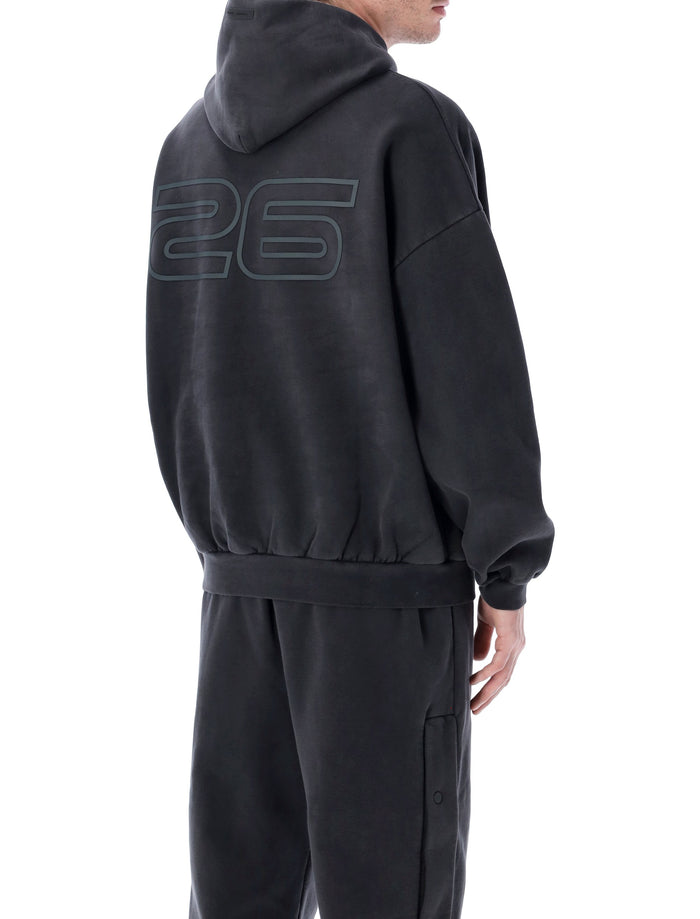 Fear of God Essentials black 90s hoodie Vintage Cotton Sweatshirt