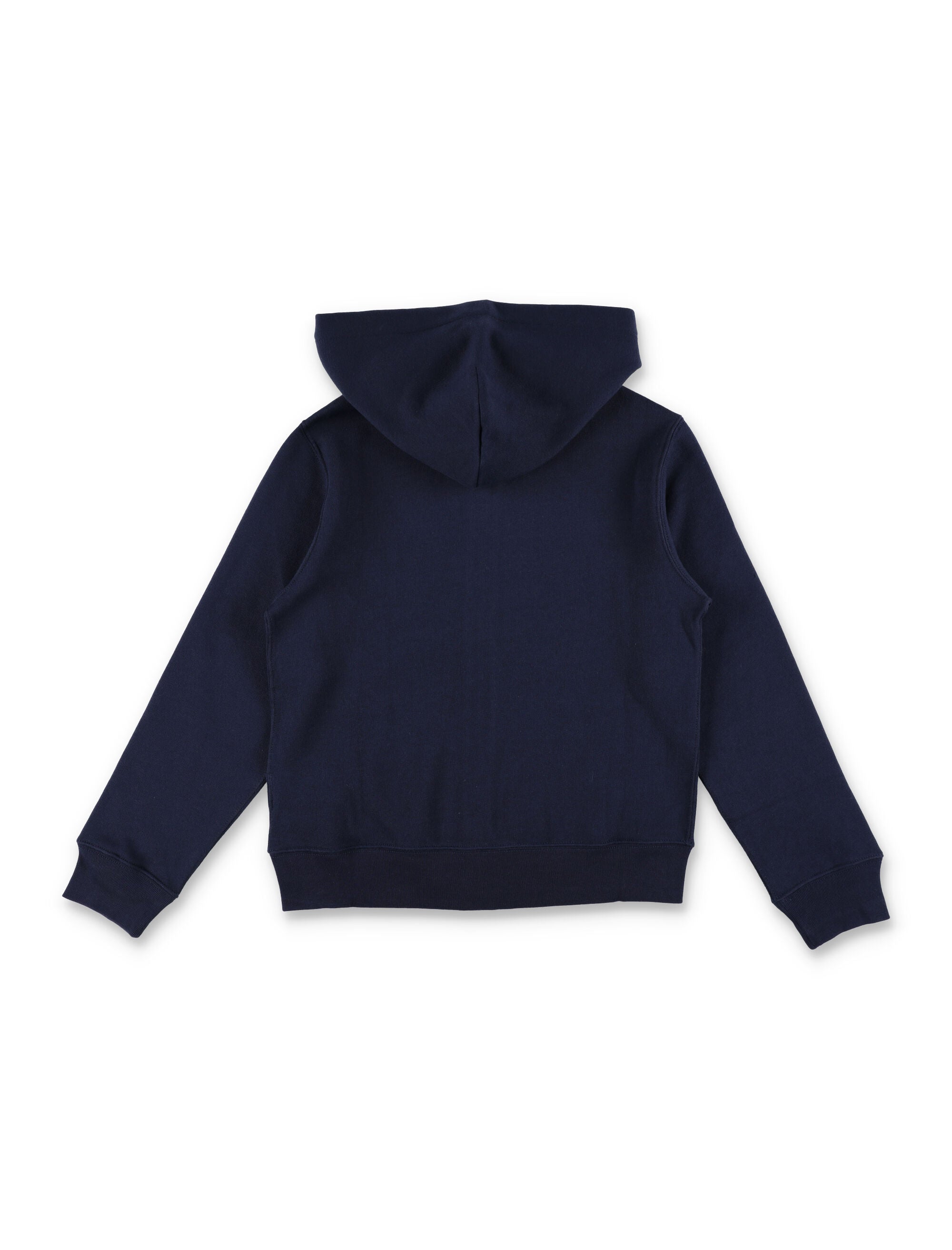 Polo Ralph Lauren Kids Zip Hoodie Navy Cotton Sweatshirt