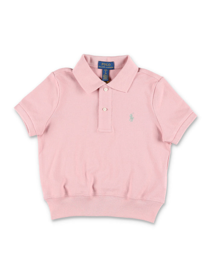 Polo Ralph Lauren Girls Shirt & Skort Set Pink Cotton