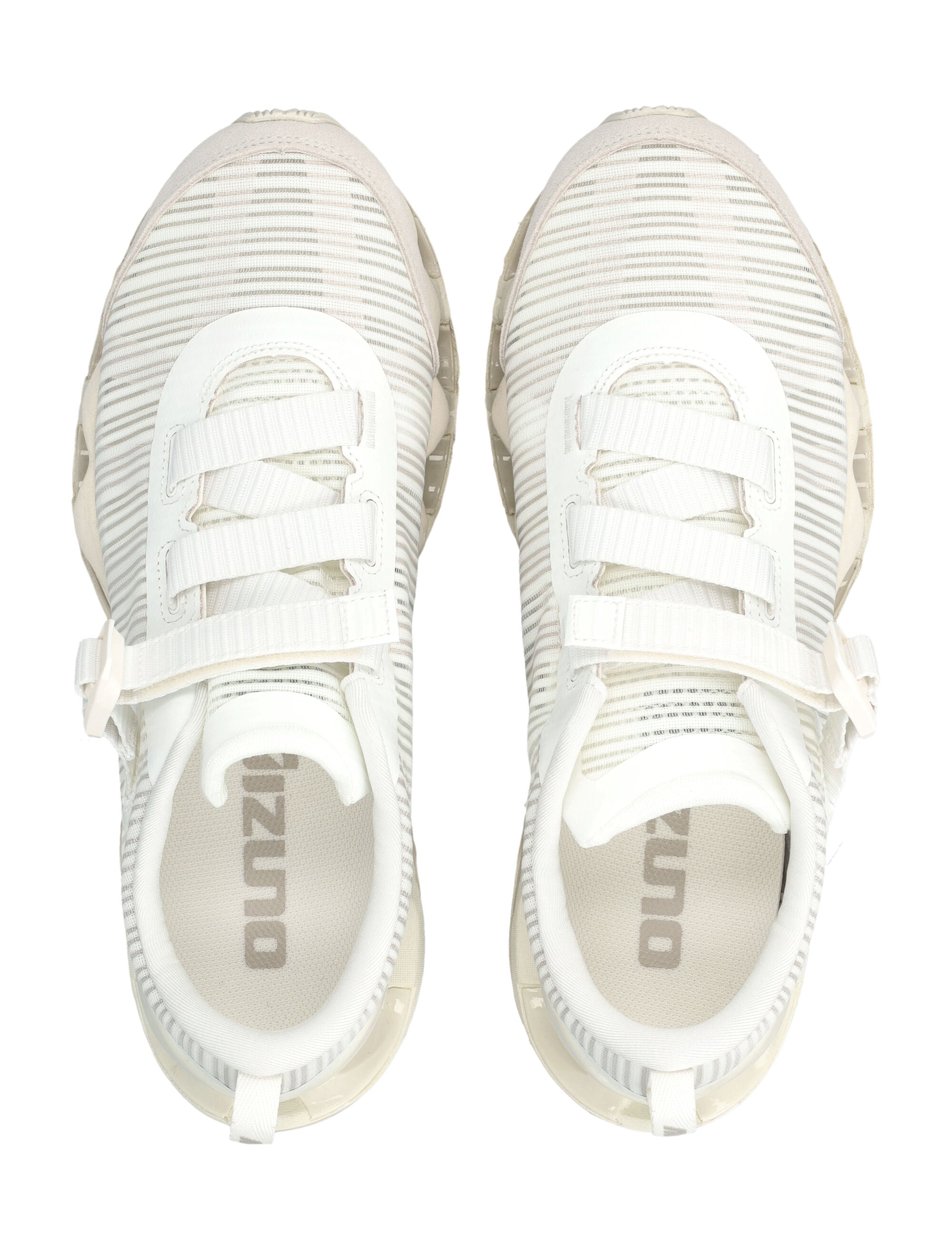 Mizuno Wave Prophecy Strap Sneakers Snow White Upper