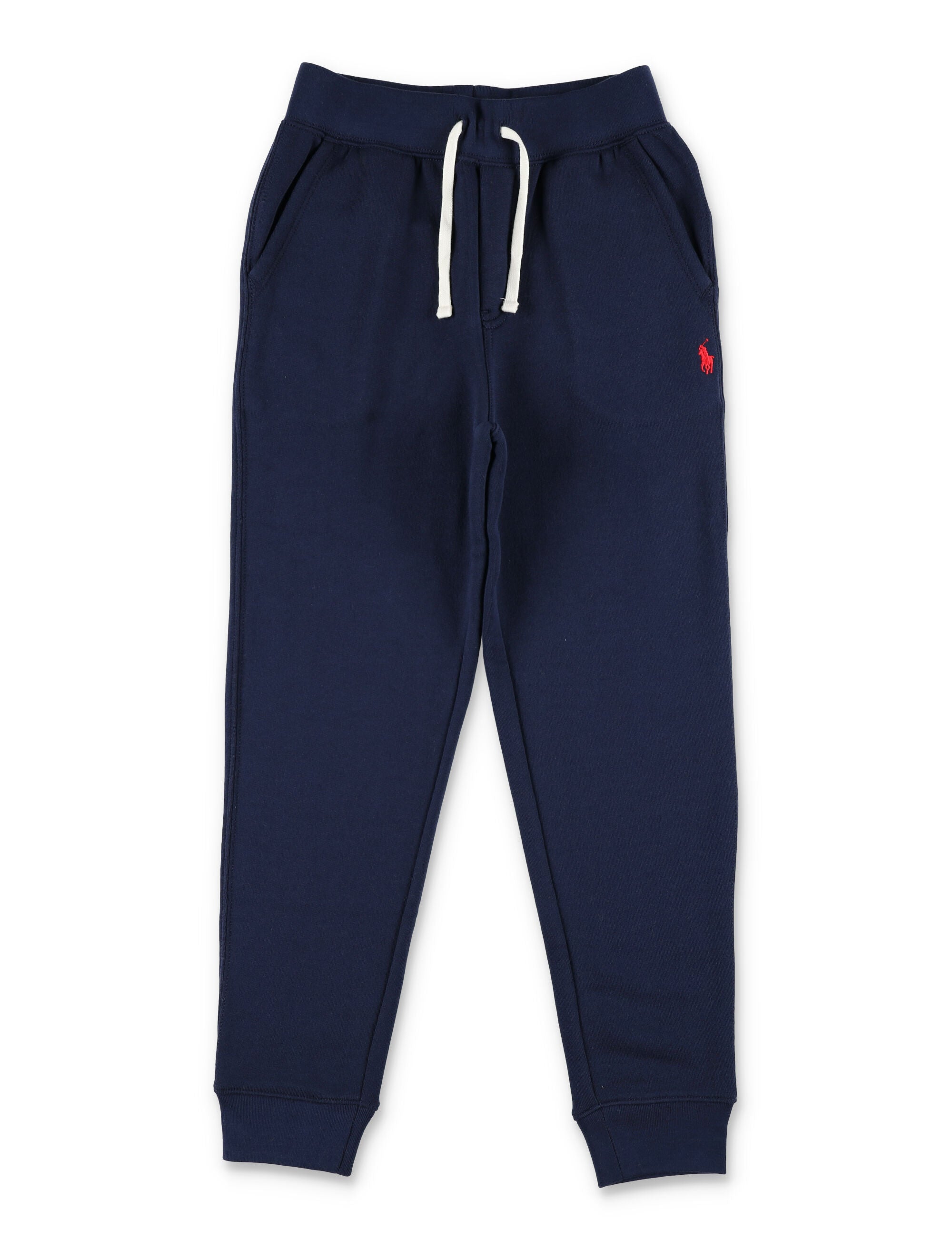 Polo Ralph Lauren fleece jogging pants for kids Navy Cotton Sweatpants