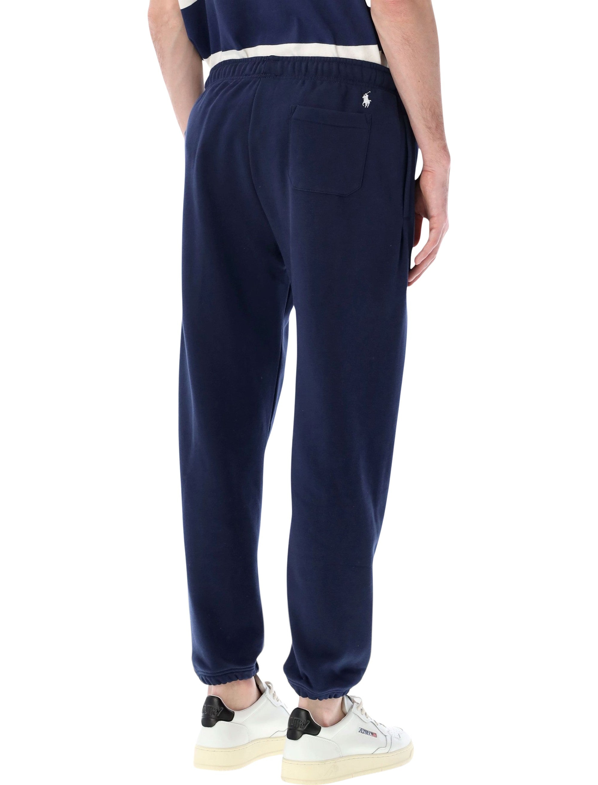 Polo Ralph Lauren Flag Fleece sweatpants Blue Cotton Pant
