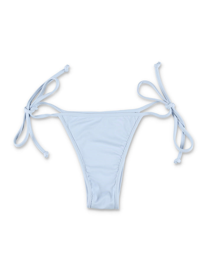 Reina Olga Carioca adjustable bikini bottom Baby Blue Polyamide