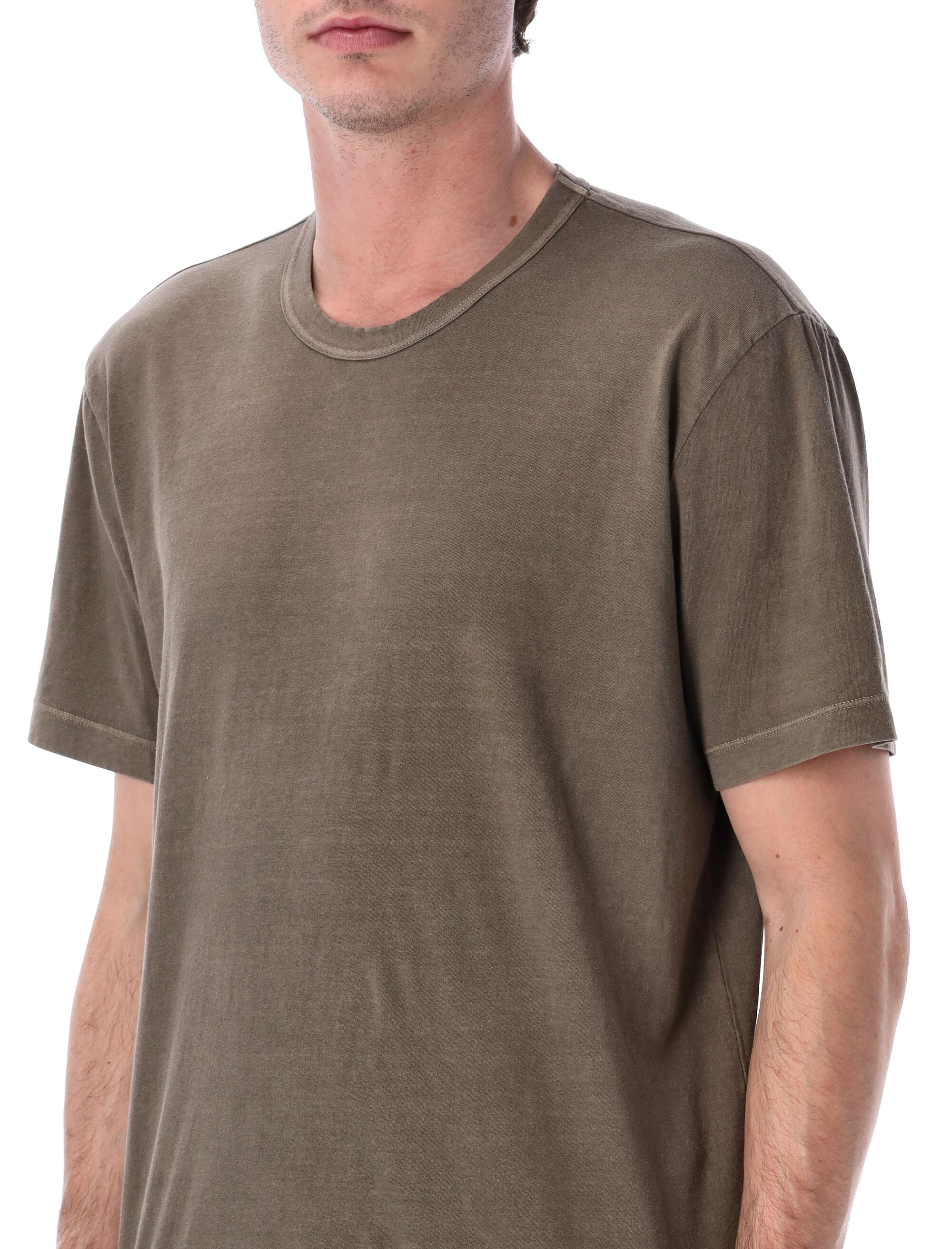 James Perse Soft Cotton Crew Tee Caribou Tshirt