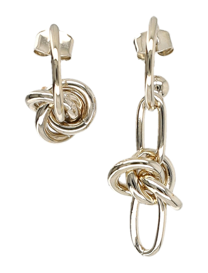 Justine Clenquet Daria Gold-Tone Earrings Brass
