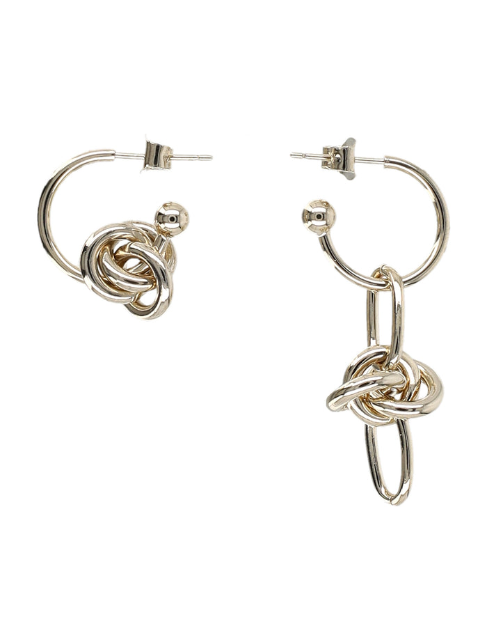 Justine Clenquet Daria Gold-Tone Earrings Brass