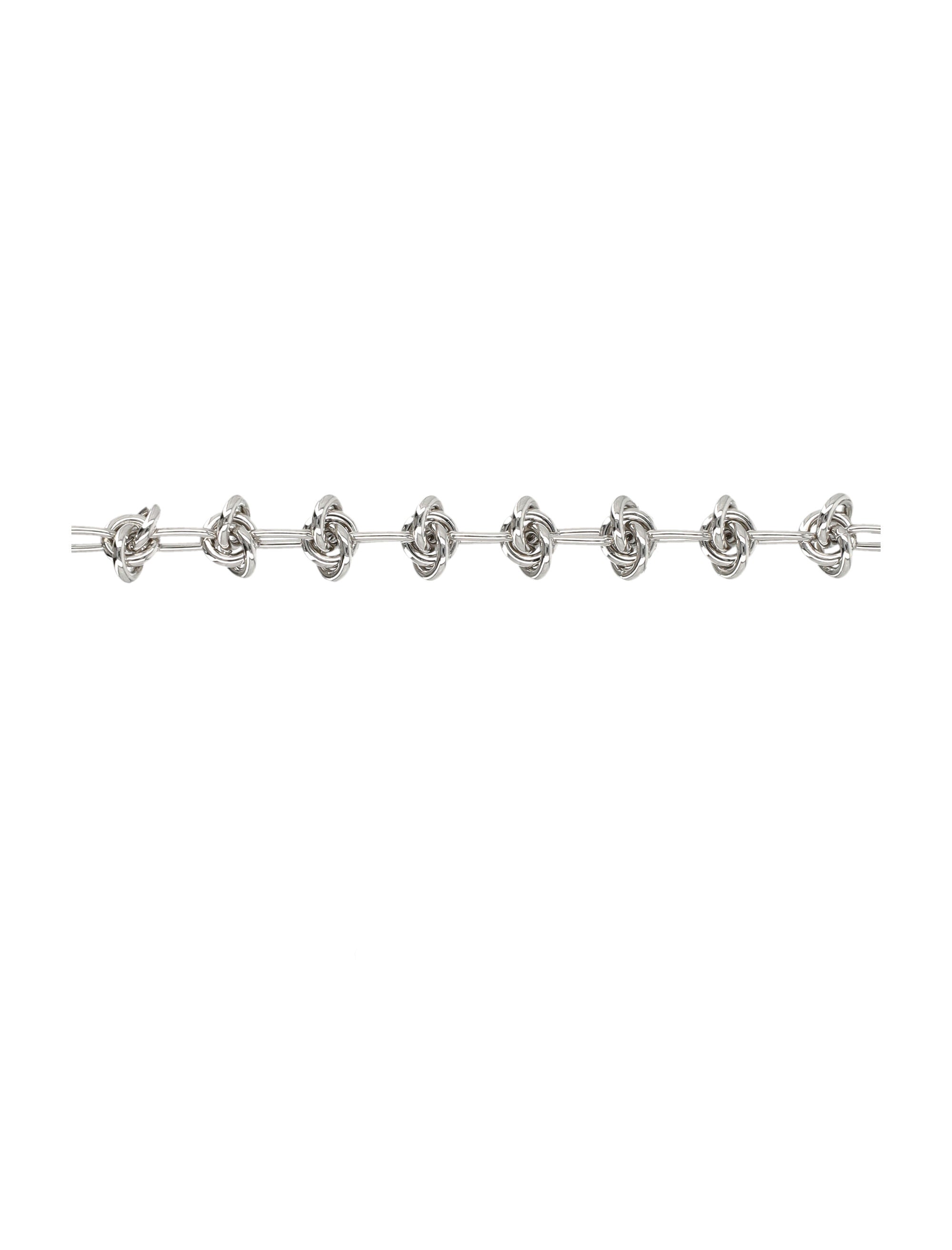 Justine Clenquet Daria Silver-Tone Necklace Brass