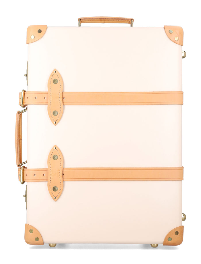 Globe-Trotter Safari Carry-On 2 wheels Ivory Natural Recycled Materials Trims Luggage