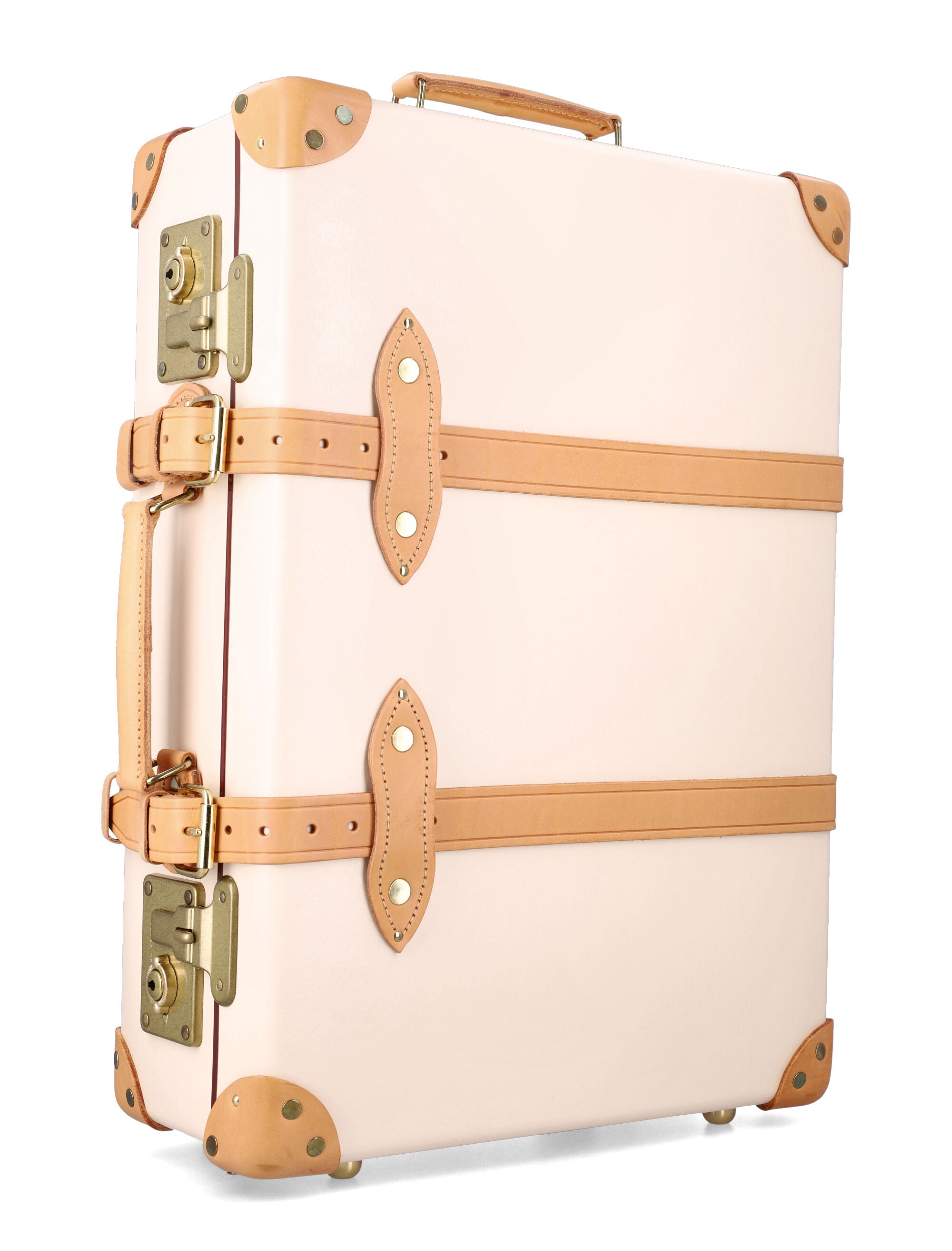 Globe-Trotter Safari Carry-On 2 wheels Ivory Natural Recycled Materials Trims Luggage