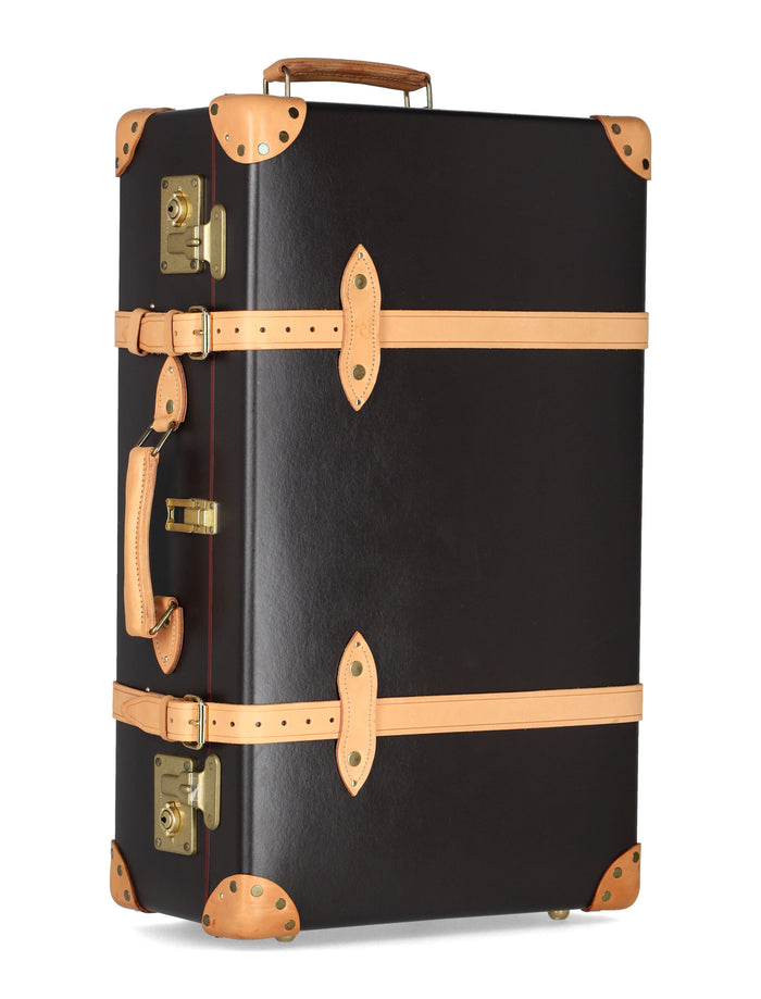 Globe-Trotter brown Safari large suitcase 2 wheels Natural Recycled Materials Trims Luggage