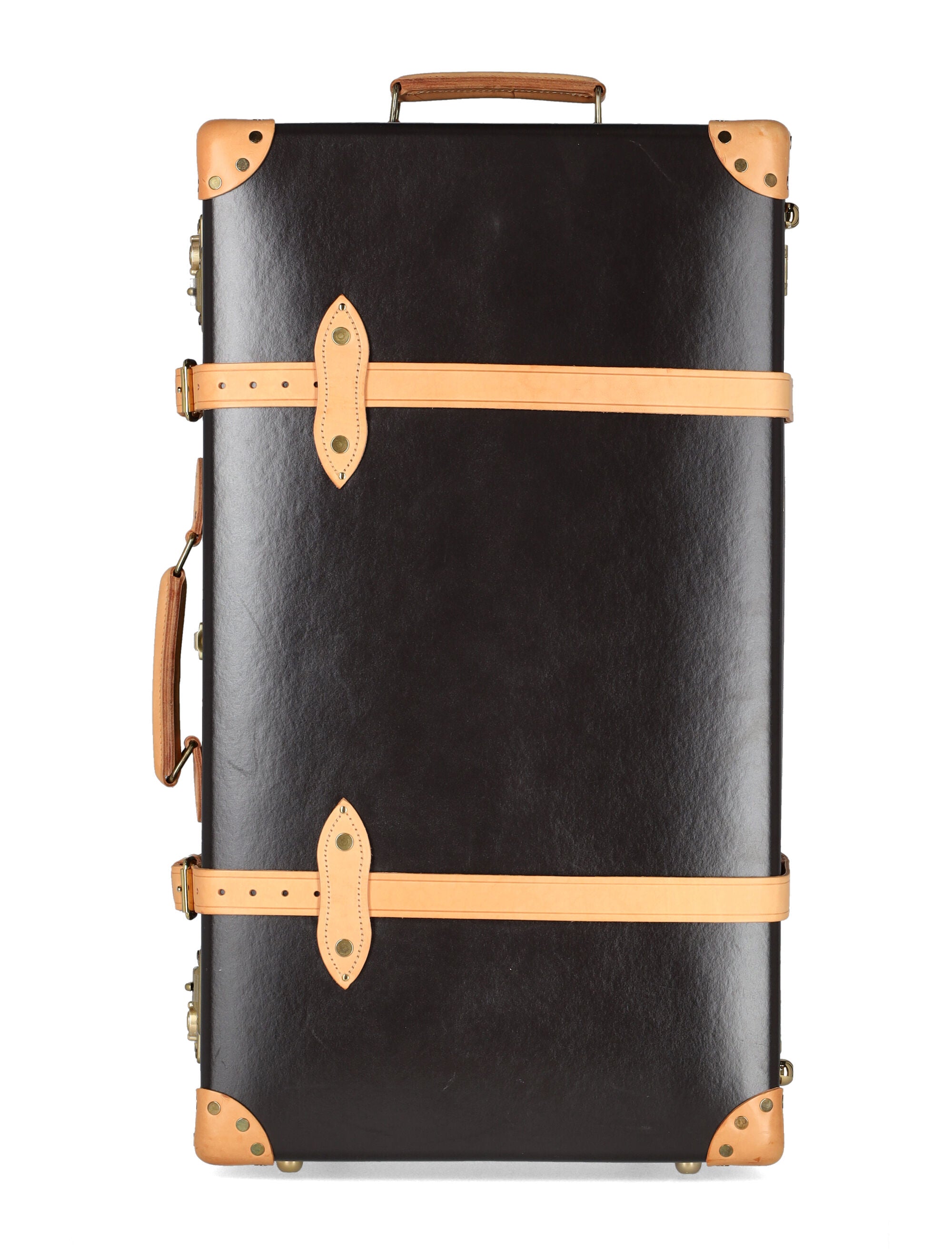 Globe-Trotter brown Safari XL suitcase 2 wheels Natural Recycled Materials Trims Luggage
