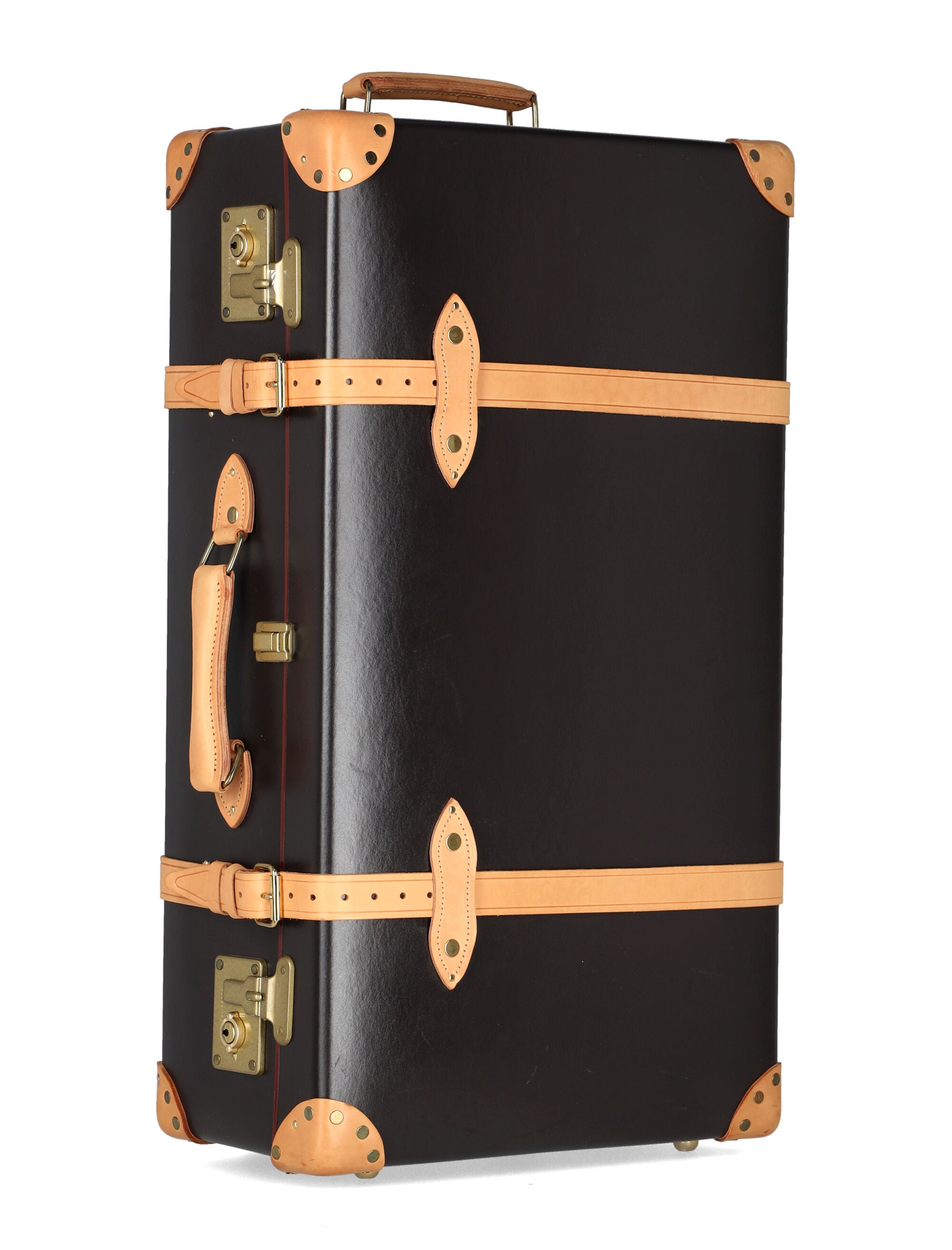 Globe-Trotter brown Safari XL suitcase 2 wheels Natural Recycled Materials Trims Luggage