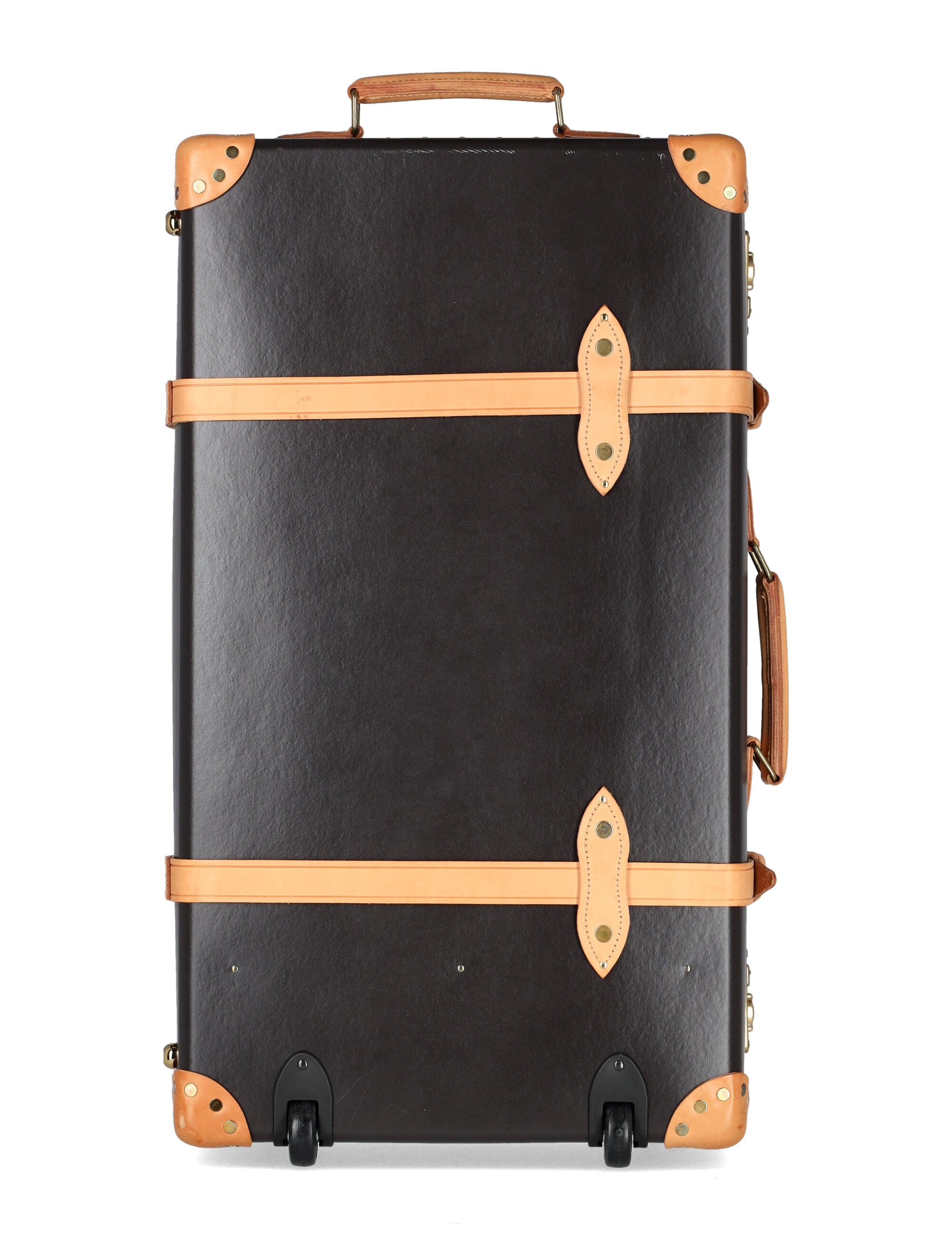 Globe-Trotter brown Safari XL suitcase 2 wheels Natural Recycled Materials Trims Luggage