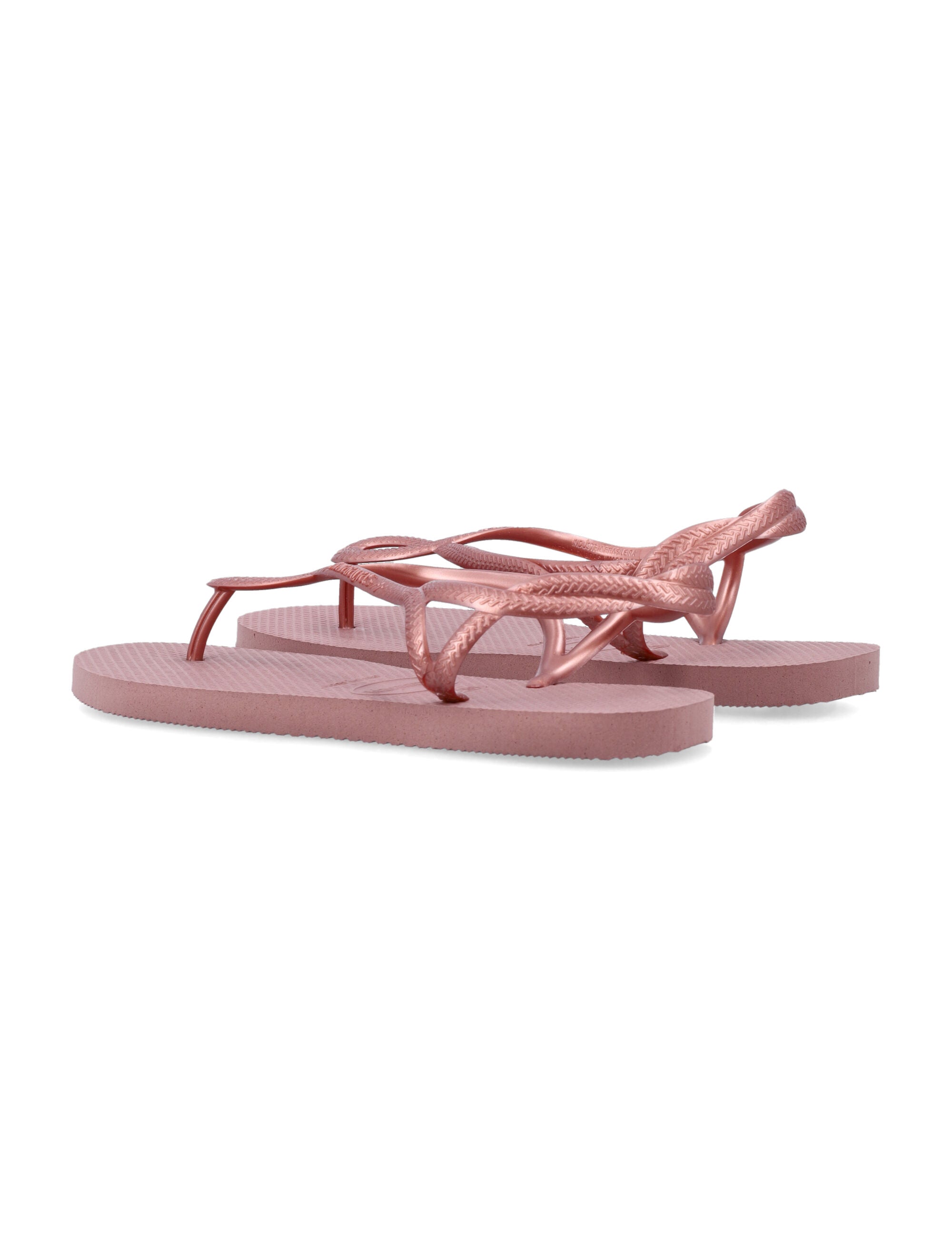 Havaianas Luna Braided Ankle Sandals Crocus Rose Strap